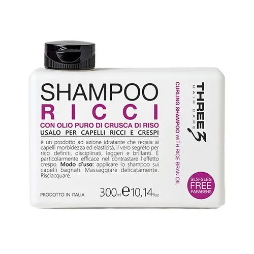 Three Σαμπουάν Για Σγουρά Μαλλιά Ricci 300ml