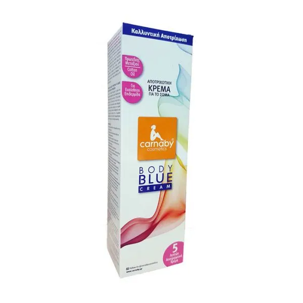 Carnaby Αποτριχωτική Κρέμα Για το Σώμα 150ml - Για ευαίσθητο τύπο δέρματος