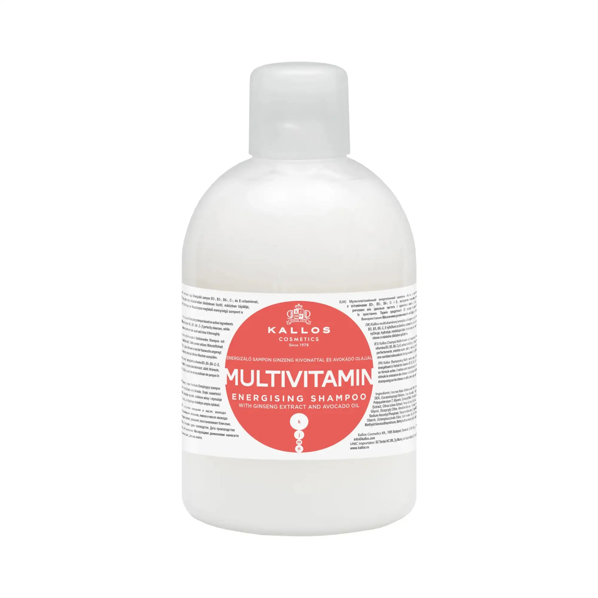 Kallos Multivitamin Shampoo 1000ml