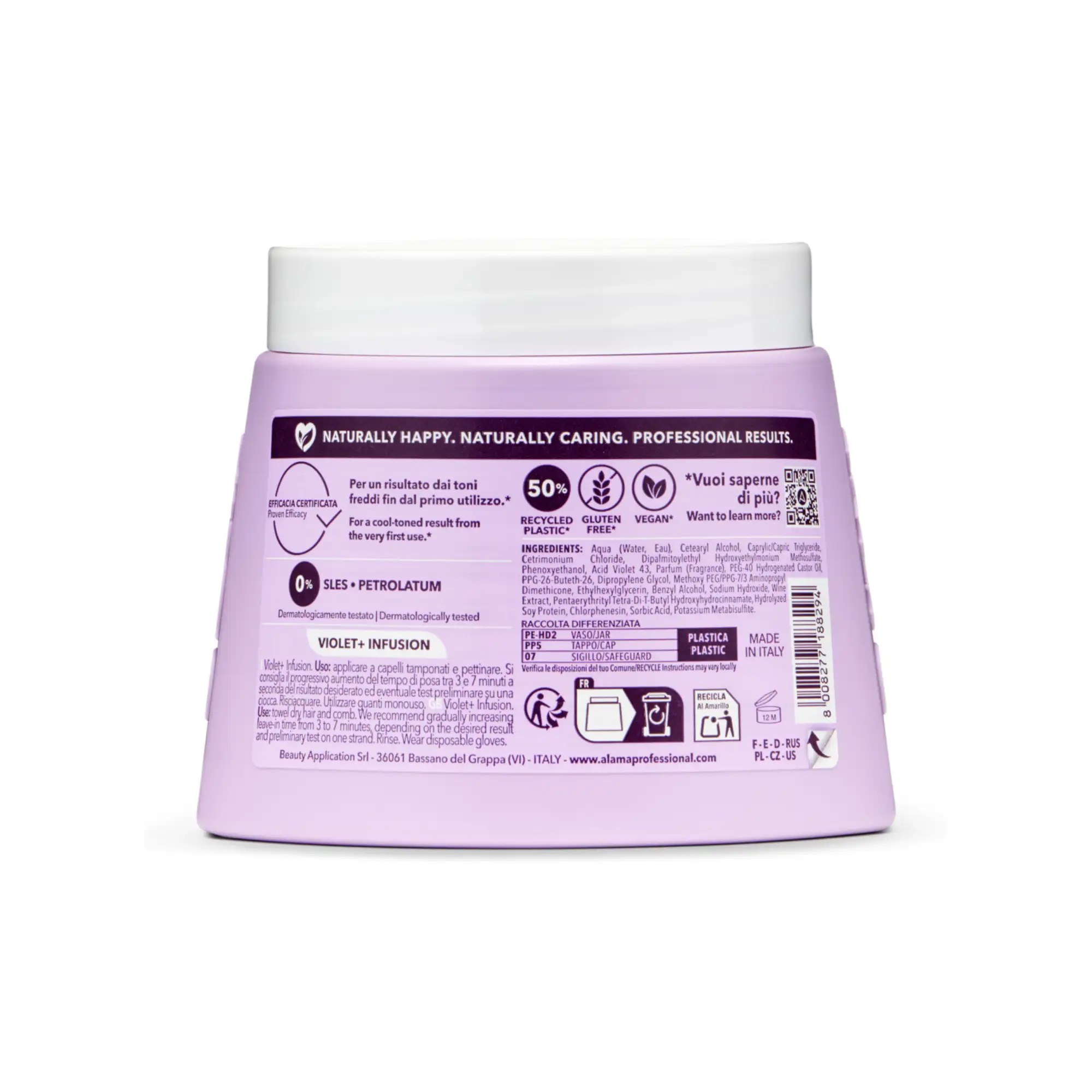 ALAMA No Yellow Hair Mask 500ml - Image 2