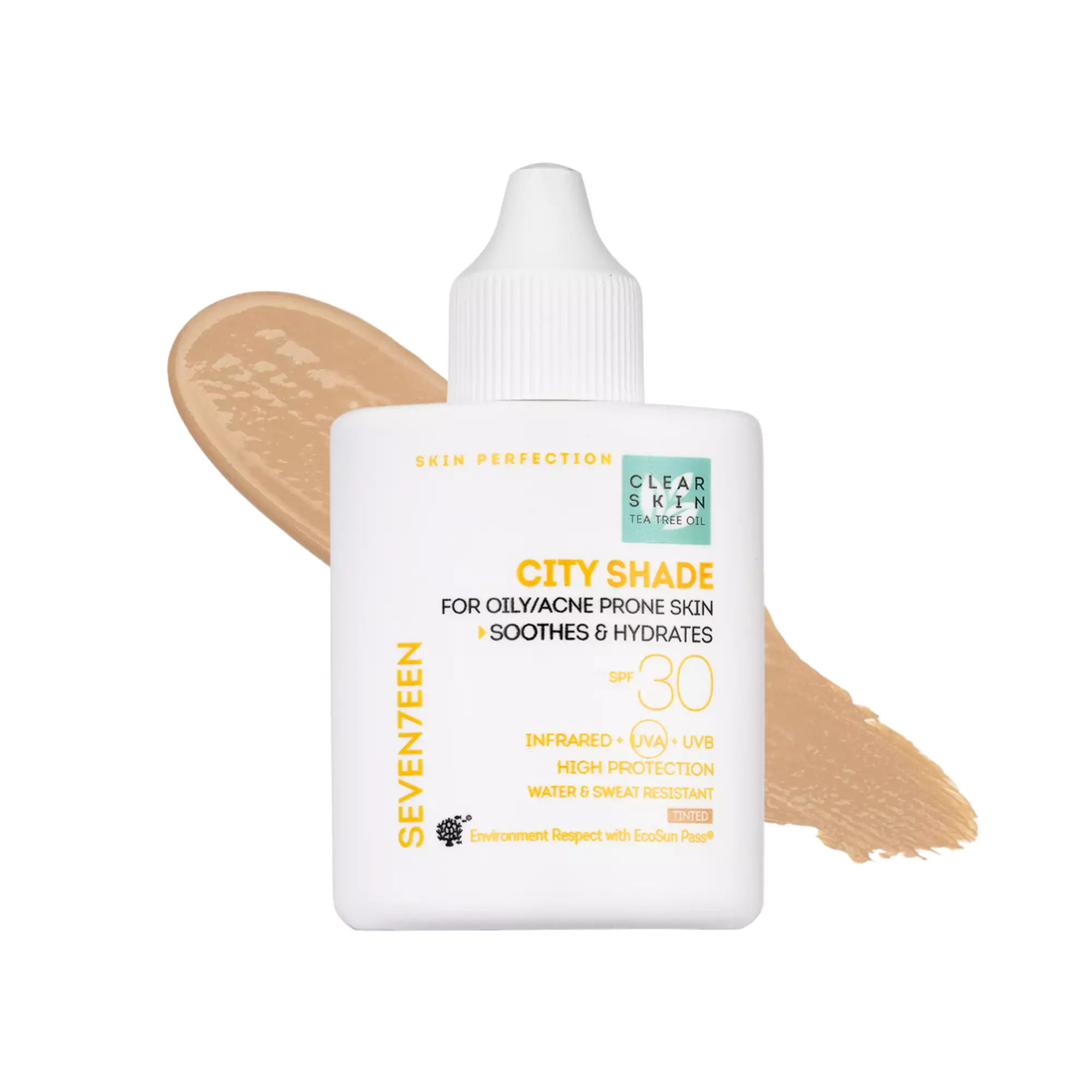 Seven7een Κρέμα Προσώπου City Shade Sunscreen Tinted SPF30 35ml - Image 2