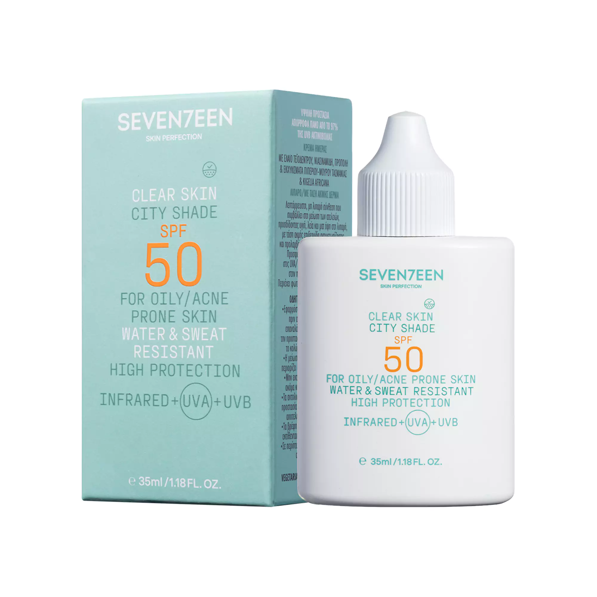 Seven7een Κρέμα Προσώπου City Shade Sunscreen SPF50 35ml - Image 3
