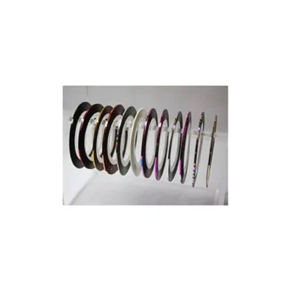 Nails & More Ταινία Διακόσμησης Ασημί 1mm