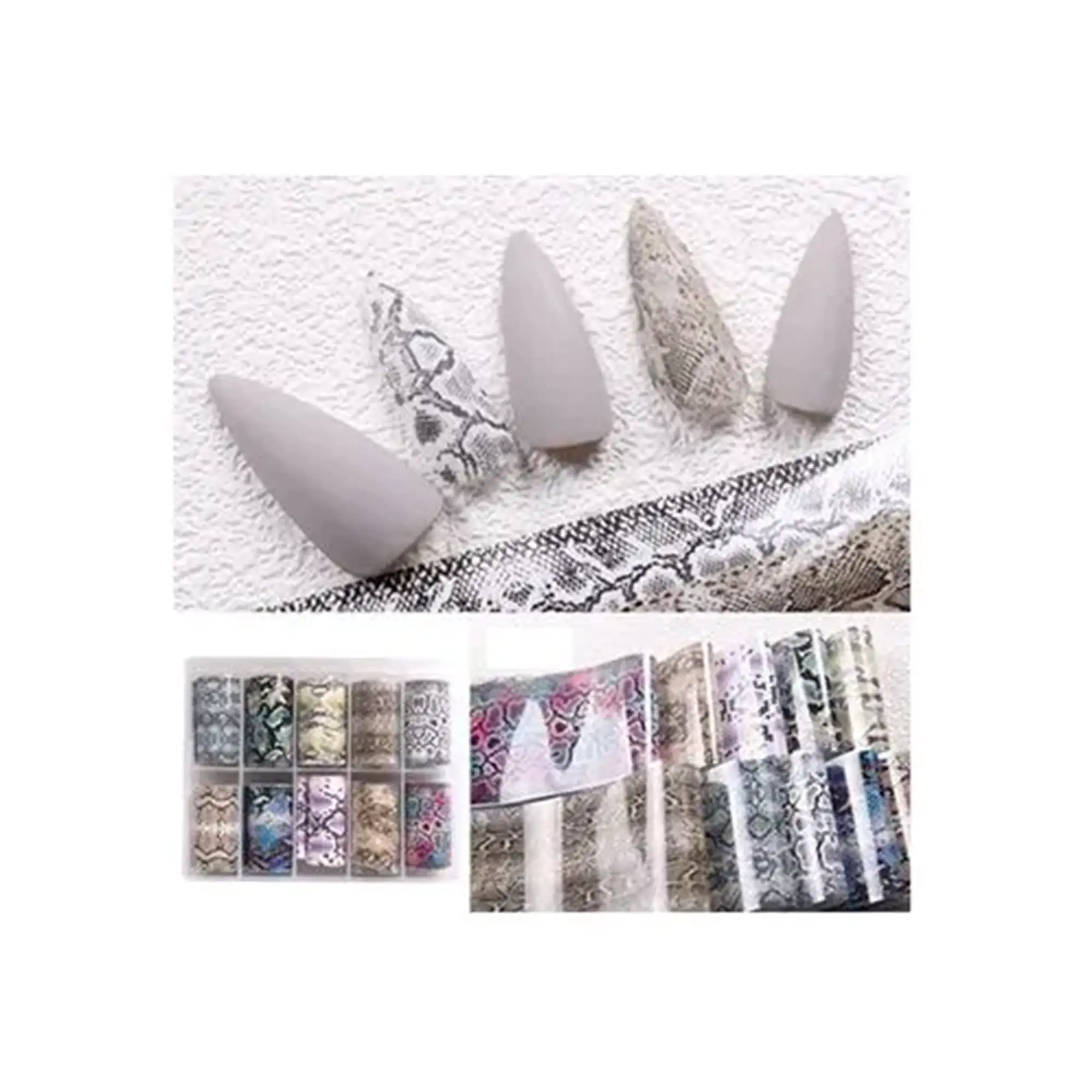 FF Selections Foils Νυχιών Animal Prints Σετ 10 τμχ – 2.5cm