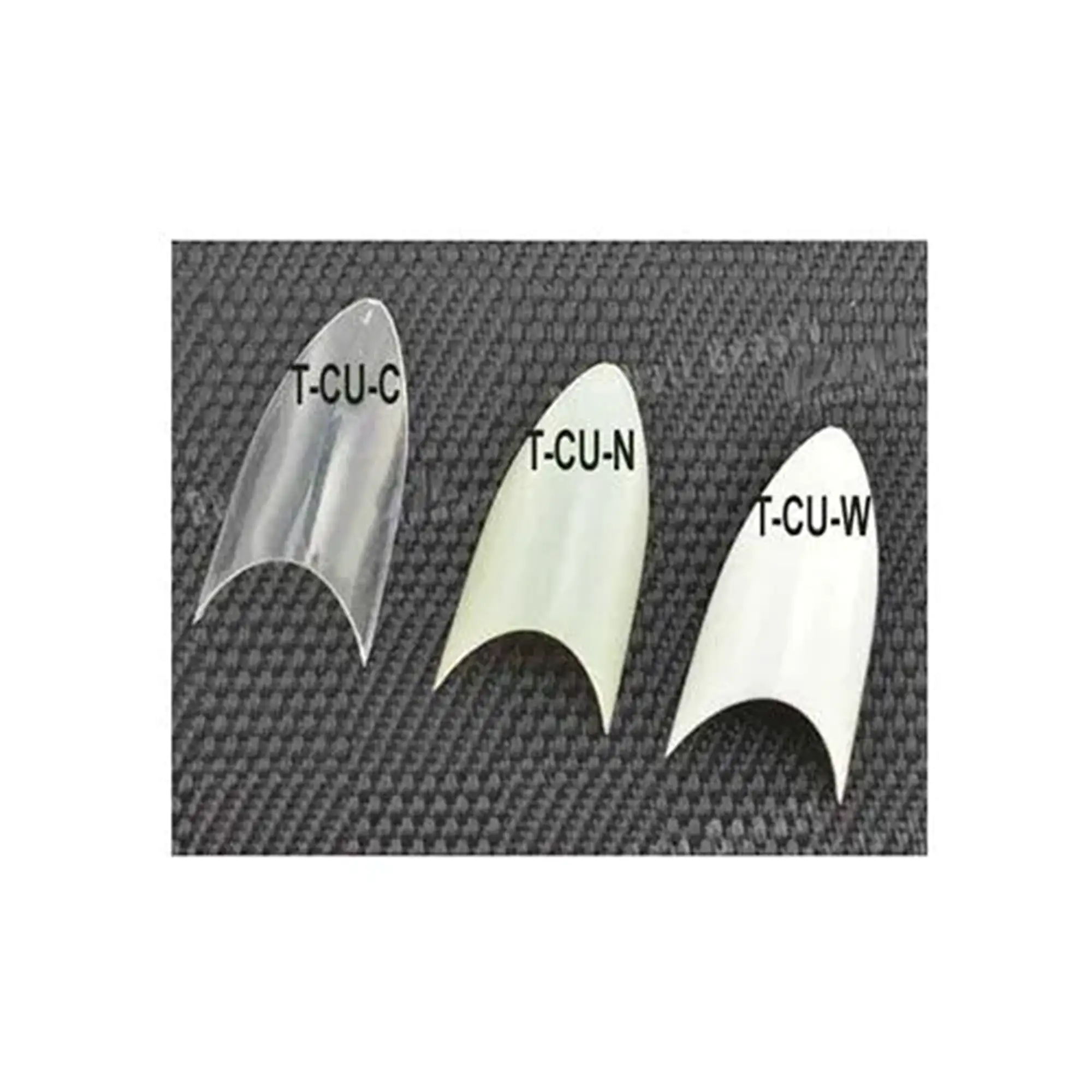 Nails & More Tips Stiletto Clear 100τεμ T-CU-C