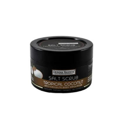 Donna Valente Scrub Σώματος από Αλάτι με Λάδι Καρύδας 600gr
