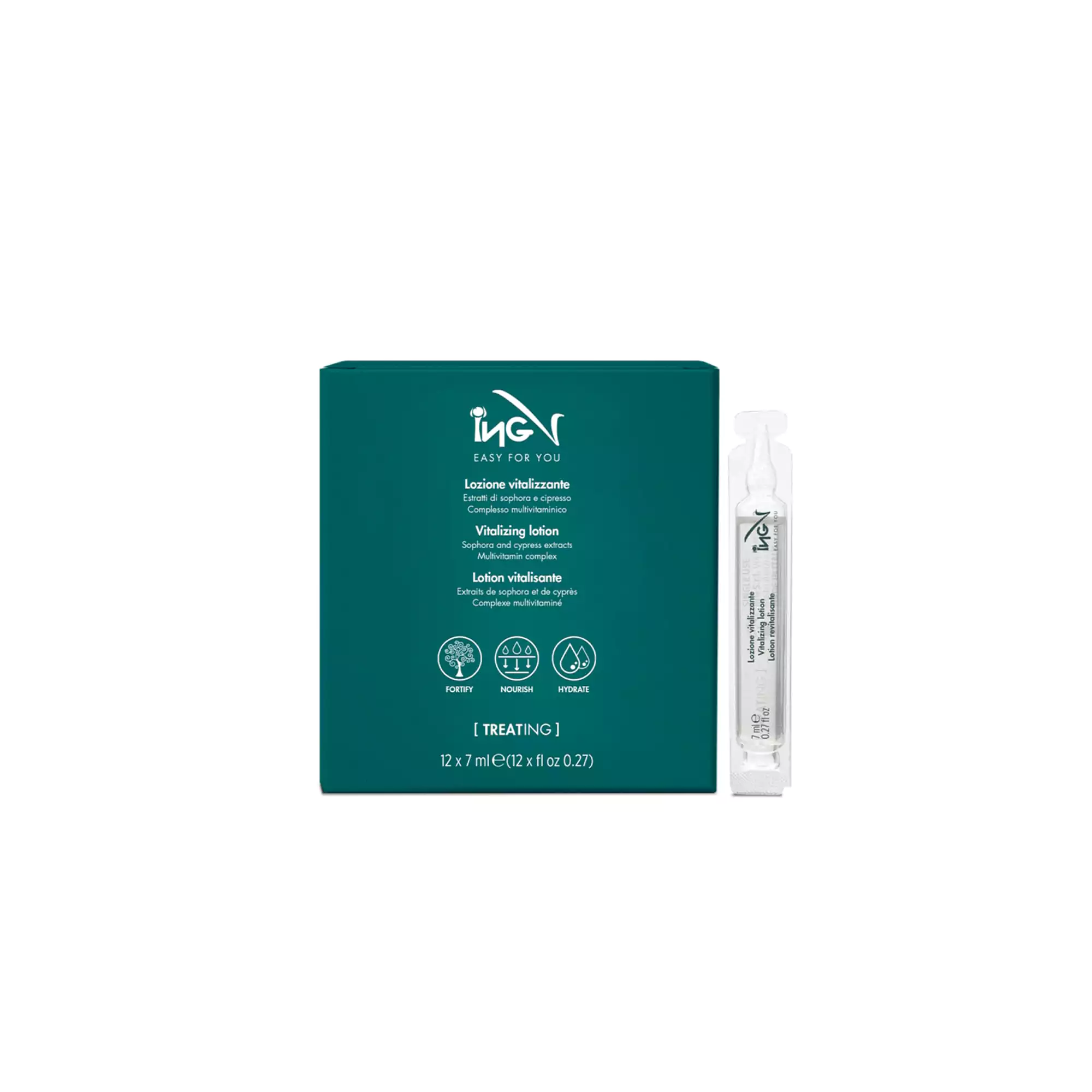 ING Vitalizing Lotion (Αμπούλες Τριχόπτωσης) 12 x 7ml