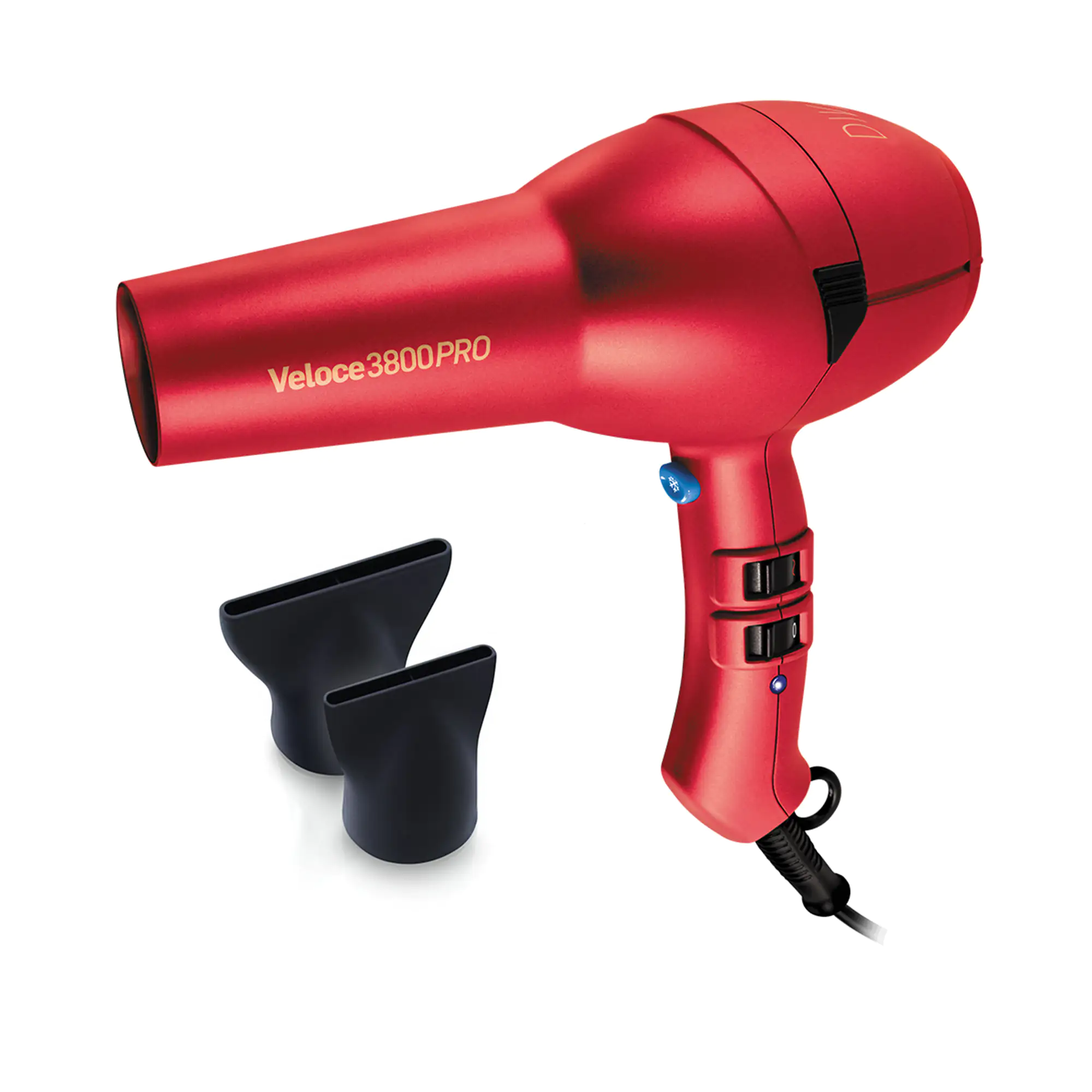 Diva Edit Πιστολάκι Μαλλιών Veloce 3800 Red 2200W
