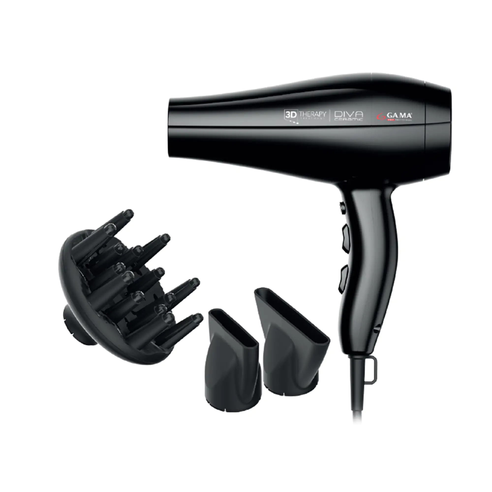 GAMA Πιστολάκι Μαλλιών Diva Ceramic Με Ιονιστή GH3536 2300W