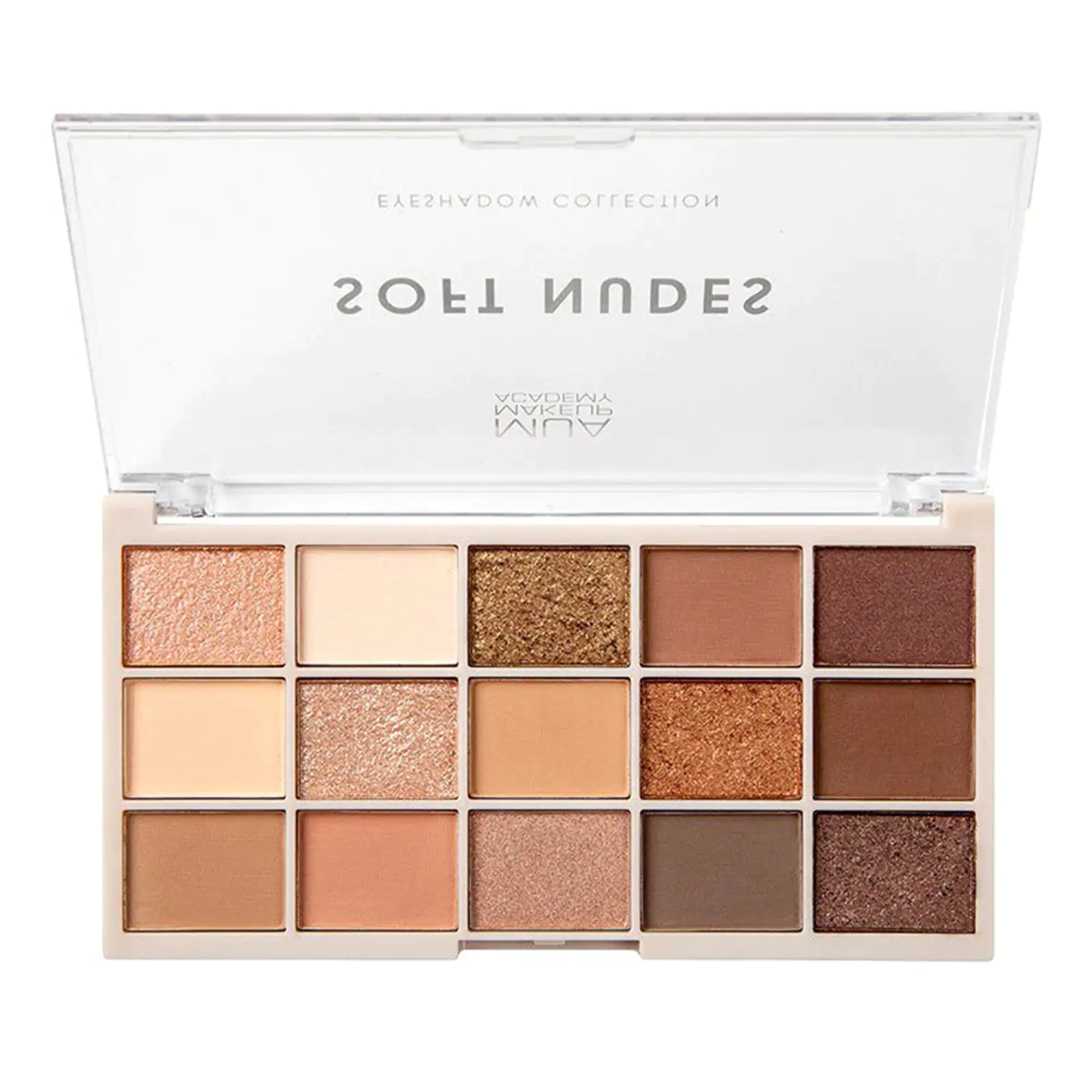 MUA Παλέτα Σκιών 15 Shade Soft Nudes 12gr - Image 2