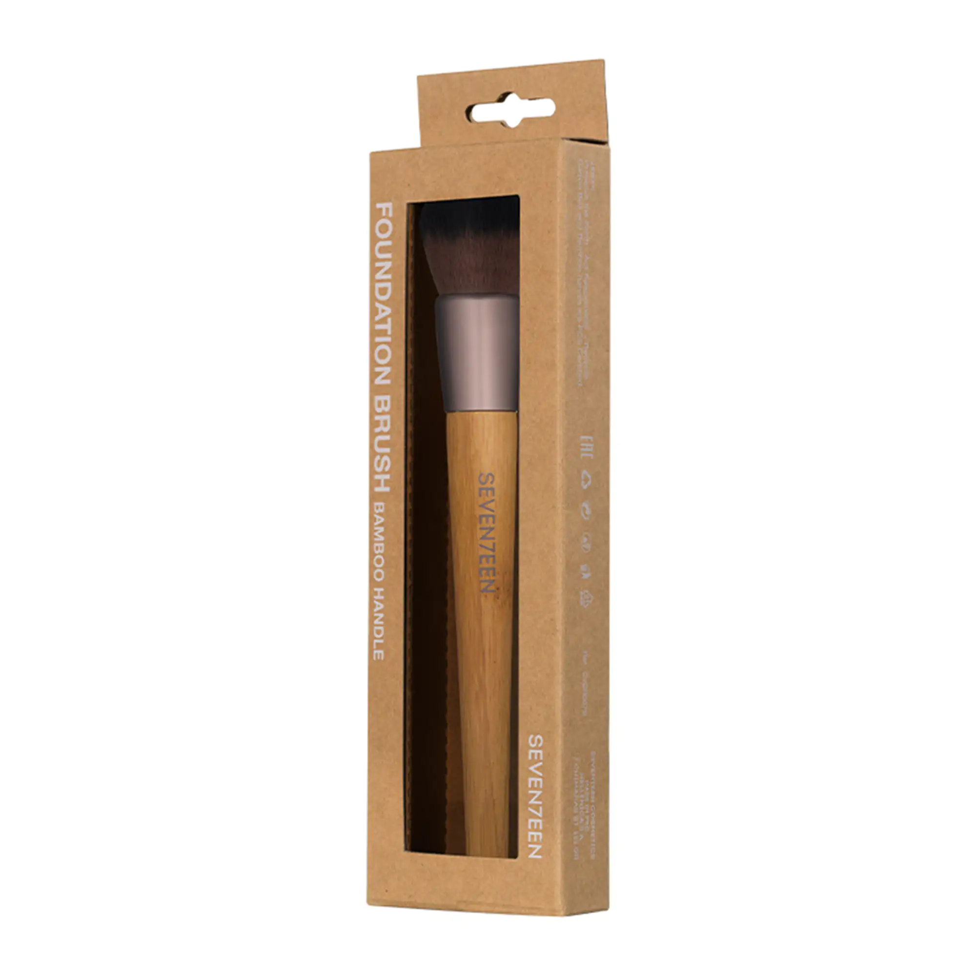 Seventeen Πινέλο Foundation Brush Bamboo Handle