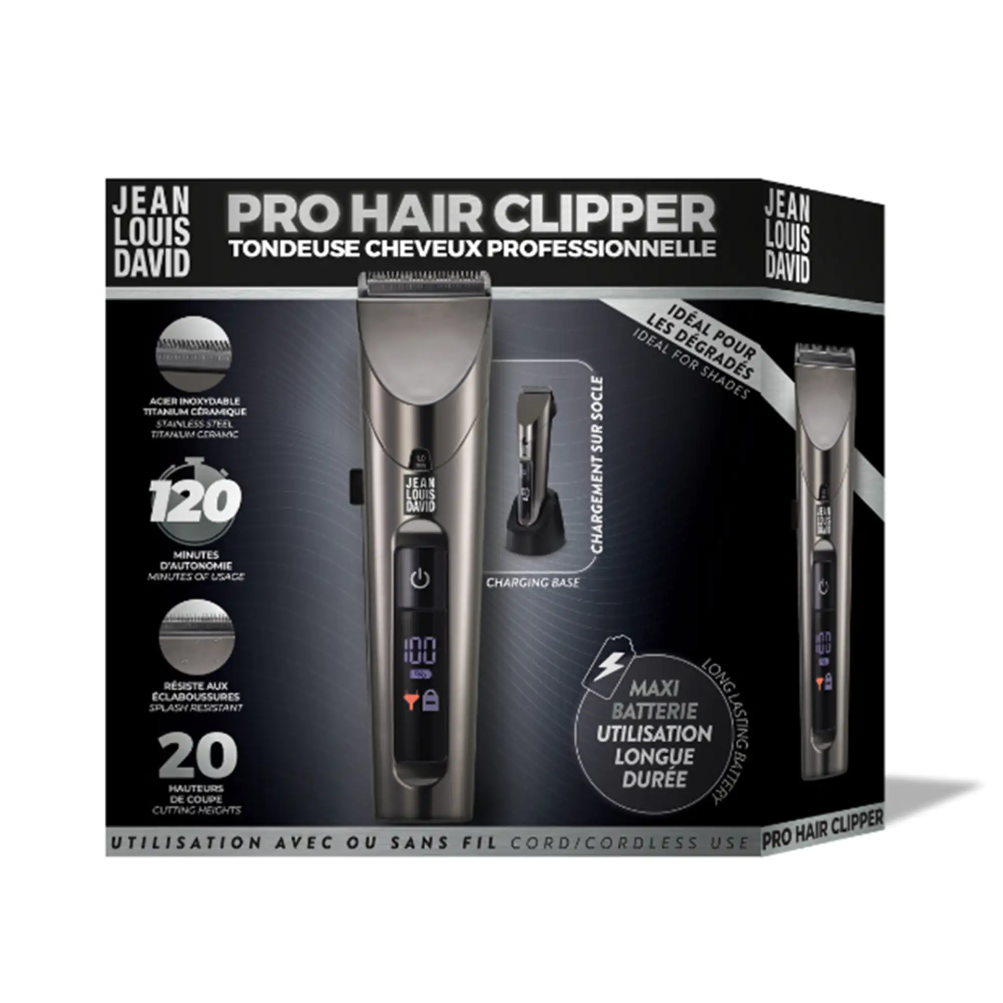 JLD Κουρευτική Μηχανή Pro Hair Clipper No 39960