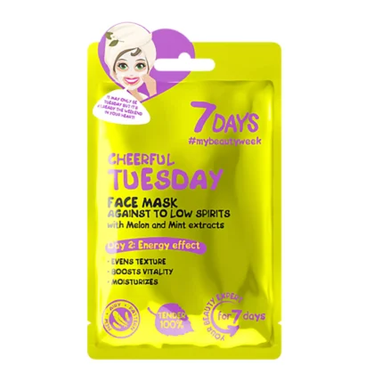 7days Μάσκα Προσώπου Cheerful Tuesday 28gr