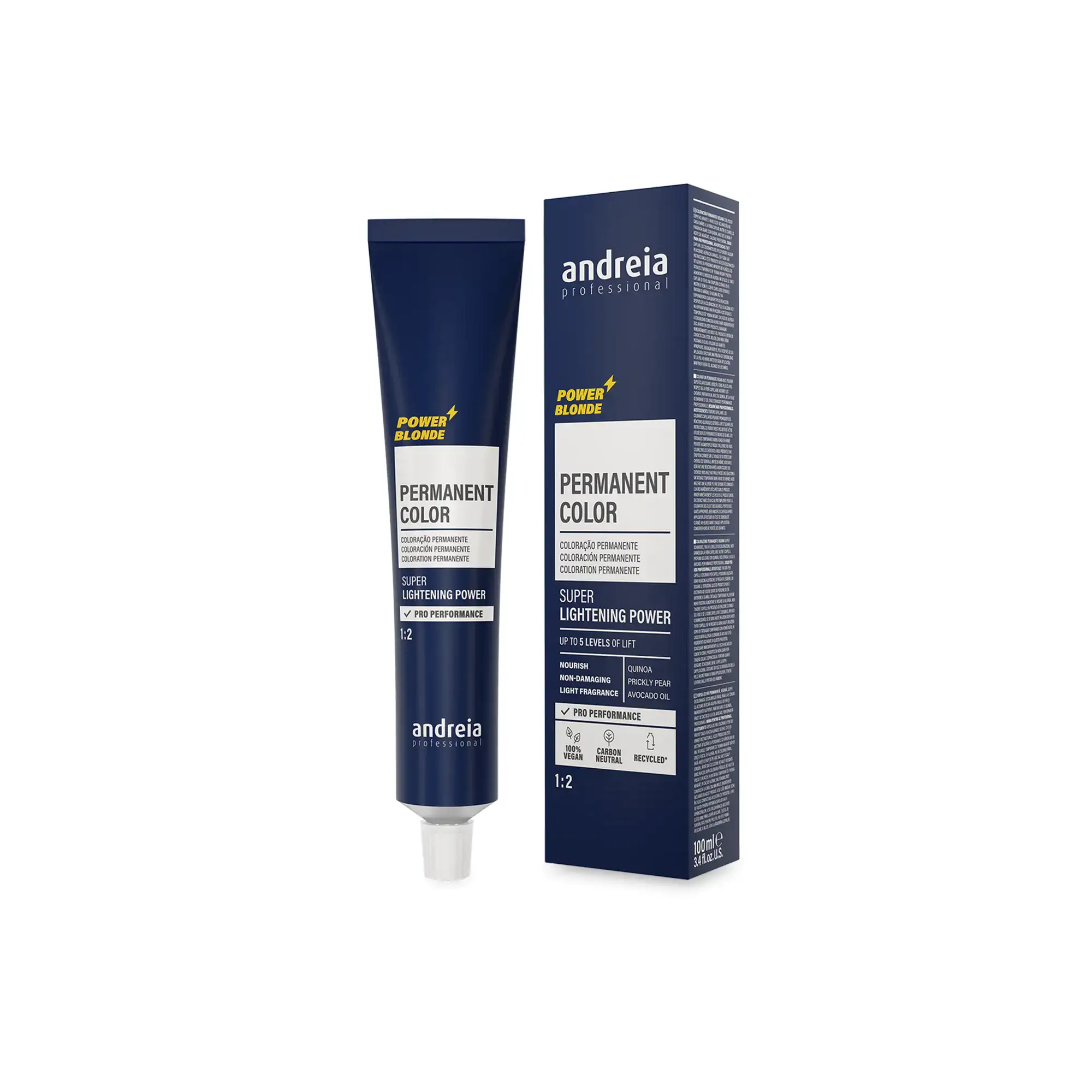 Andreia Βαφή Μαλλιών Υπερξανθιστική Power Blond 100ml