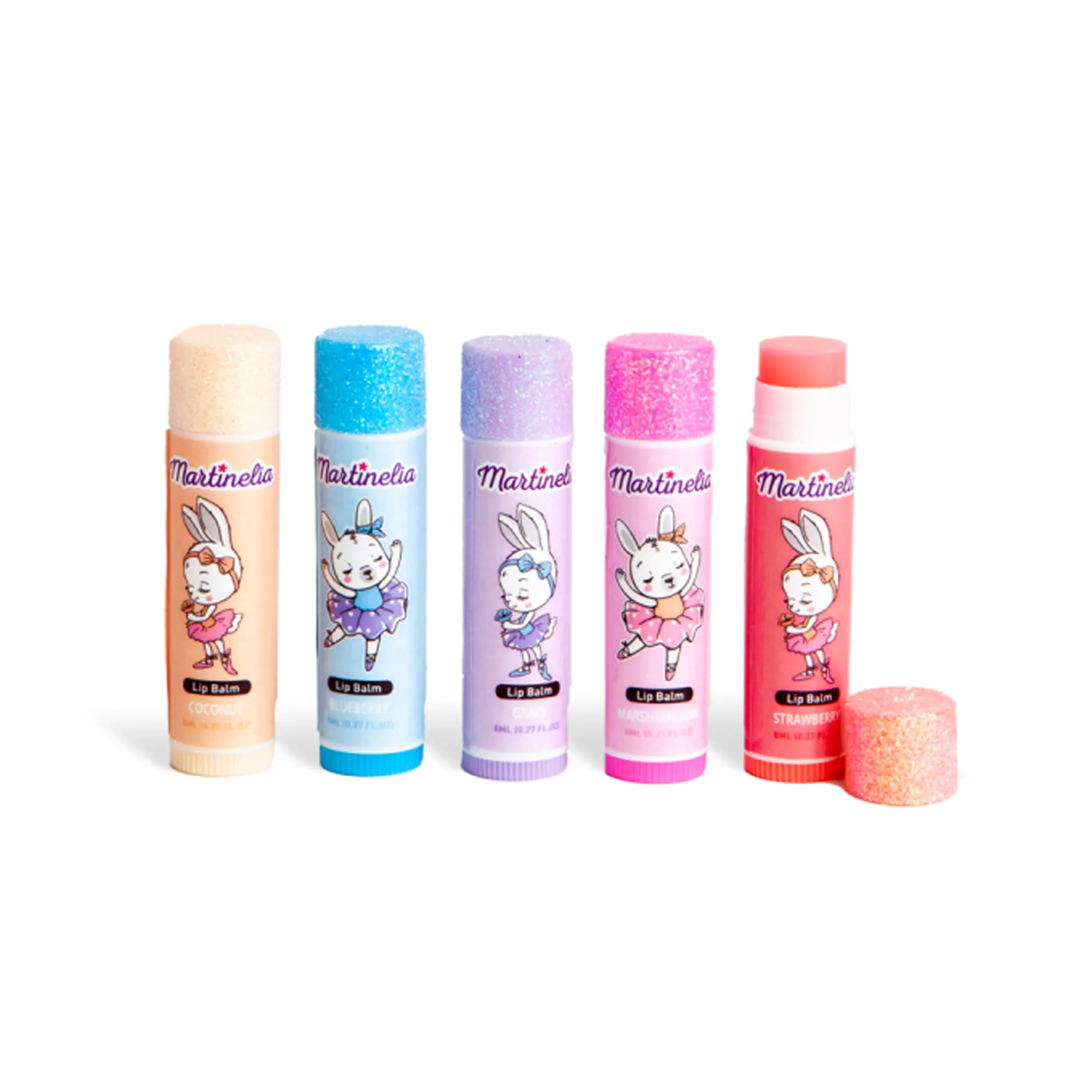 Martinelia Παιδικό Lip Balm Magic Ballet Σετ 5 τεμαχίων