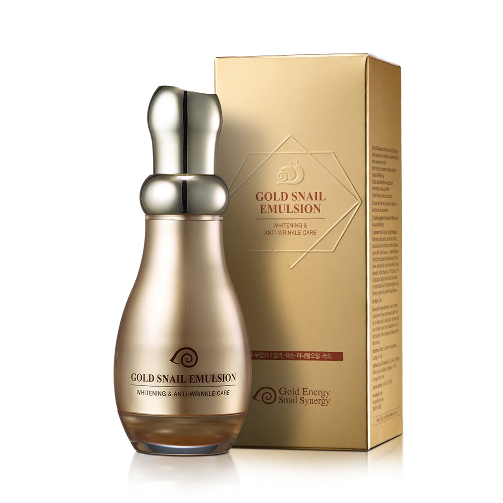Αντιρυτιδική Ενυδατική Προσώπου Gold & Snail Emulsion 130ml