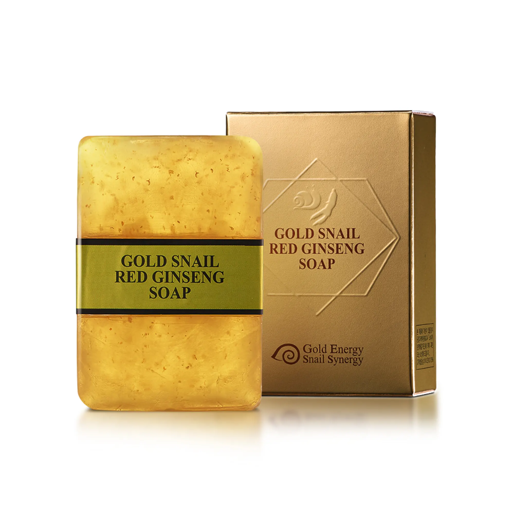 Gold & Snail Κόκκινο Σαπούνι με Ginseng