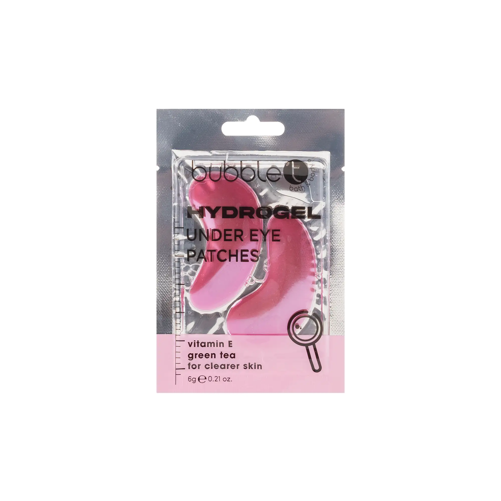 Bubble T Hydrogel Under Eye Patches Vitamin E & Green Tea