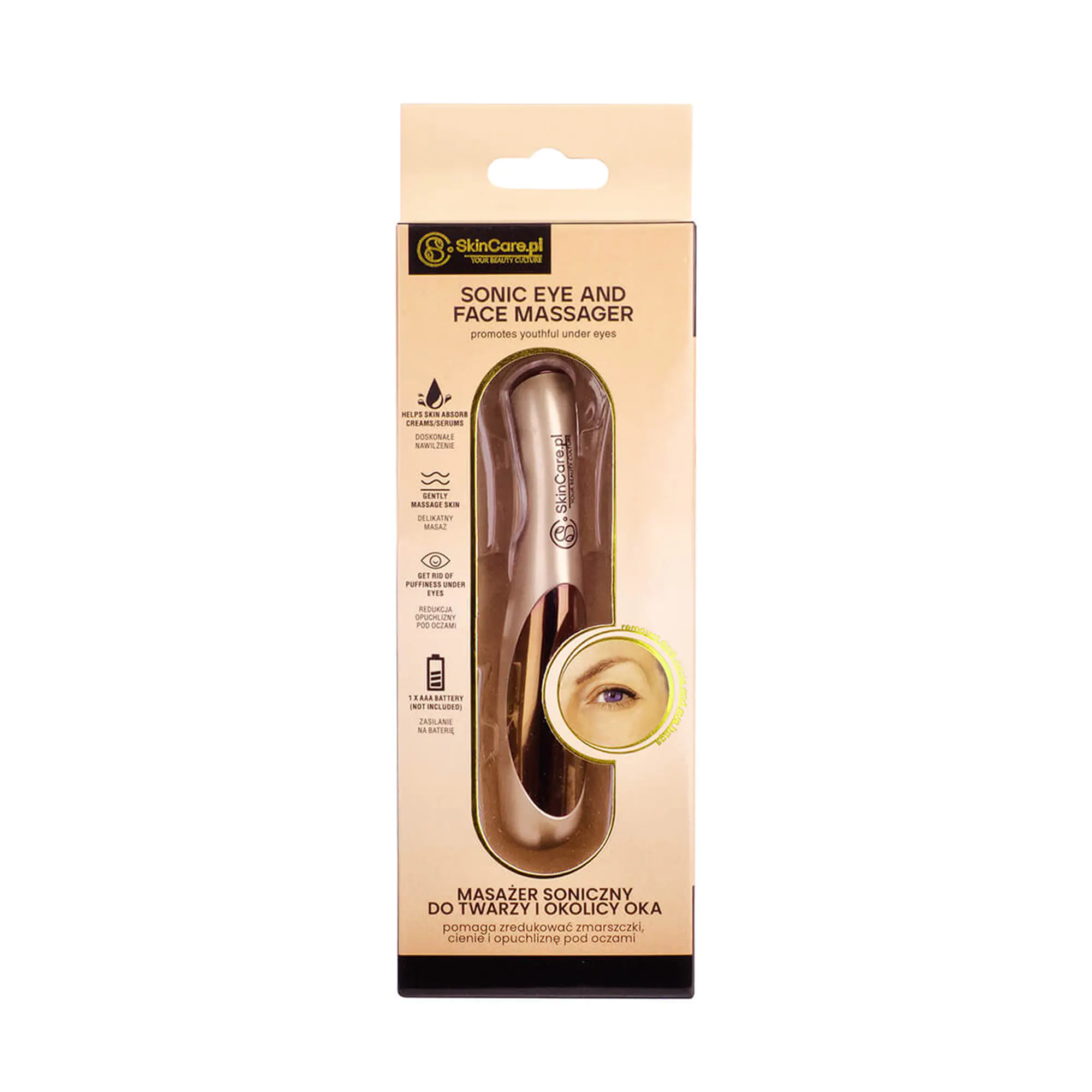 SKINCARE Sonic Eye And Face Massager