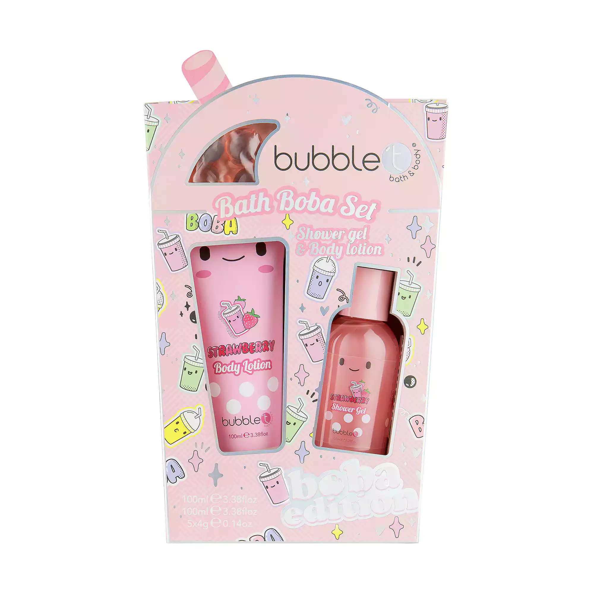Bubble T Σετ Δώρου Edition Bath Boba Σετ 3 τεμαχίων