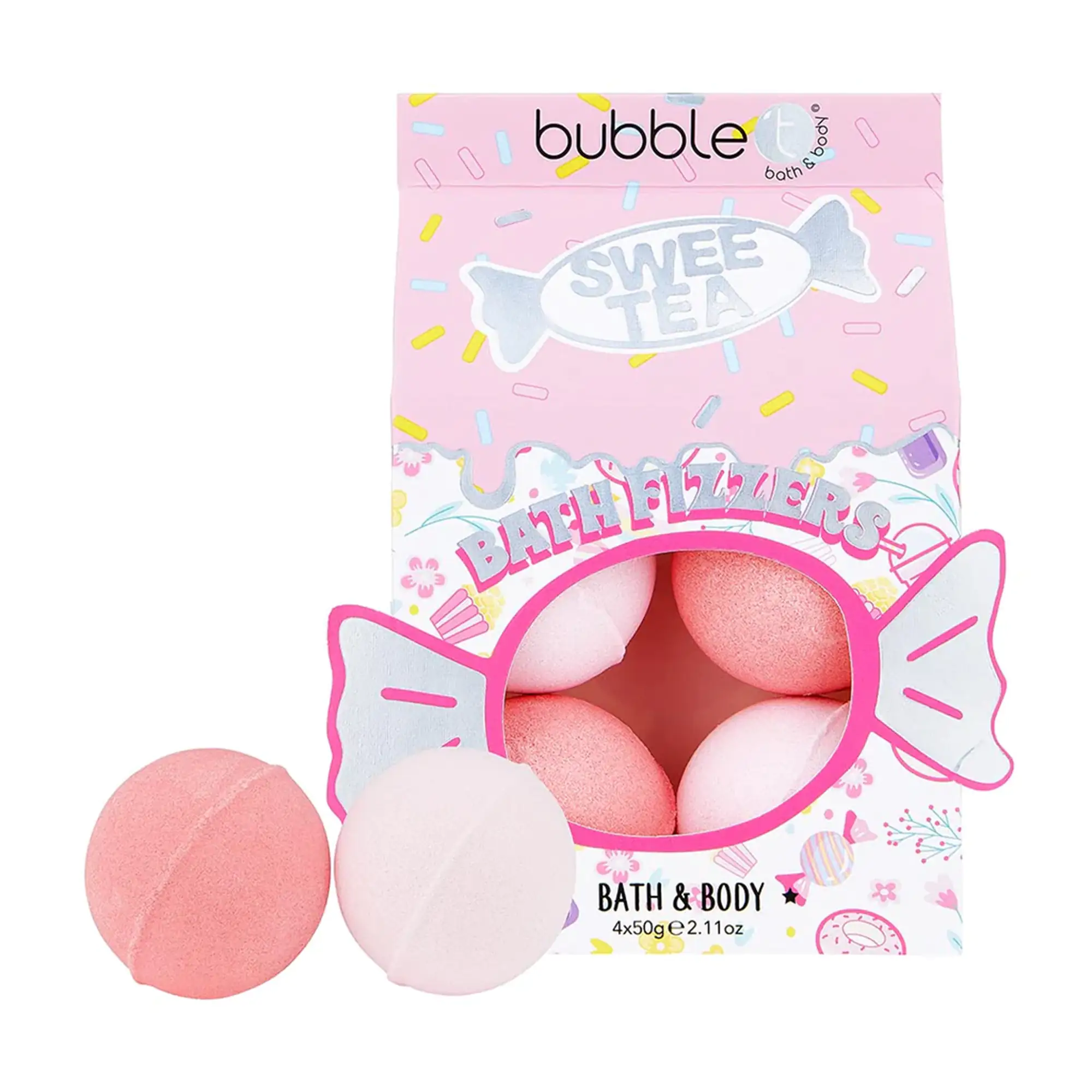 Bubble T Σετ Δώρου Sweetea Bath Fizzer - Image 2