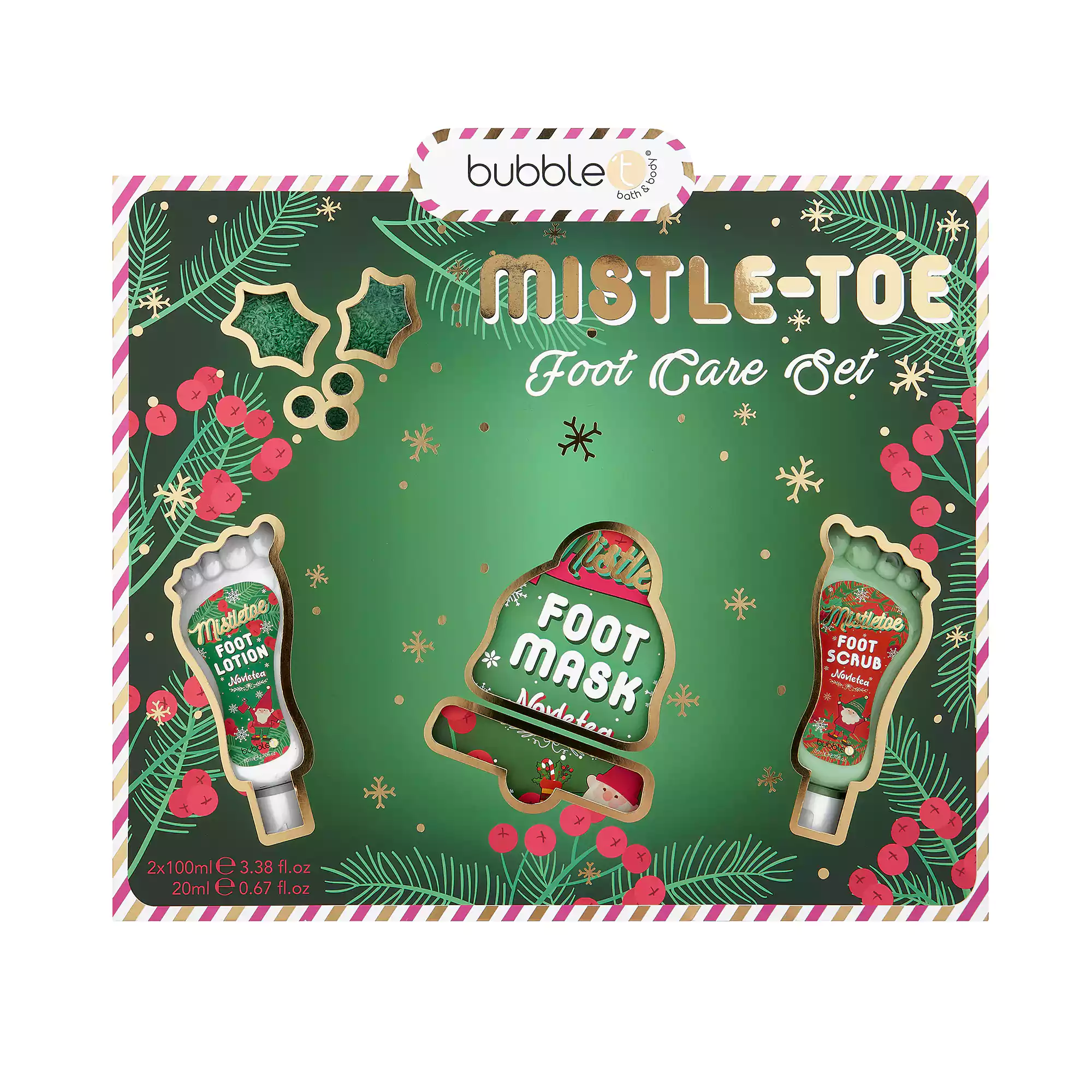 Bubble T Σετ Δώρου Mistle-Toe Foot Care