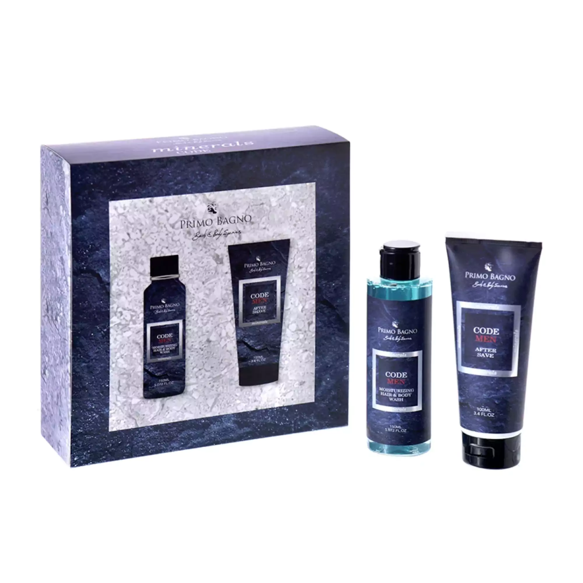 Primo Bagno Σετ Δώρου Box Code Men After Shave 100ml & Body Wash 150ml