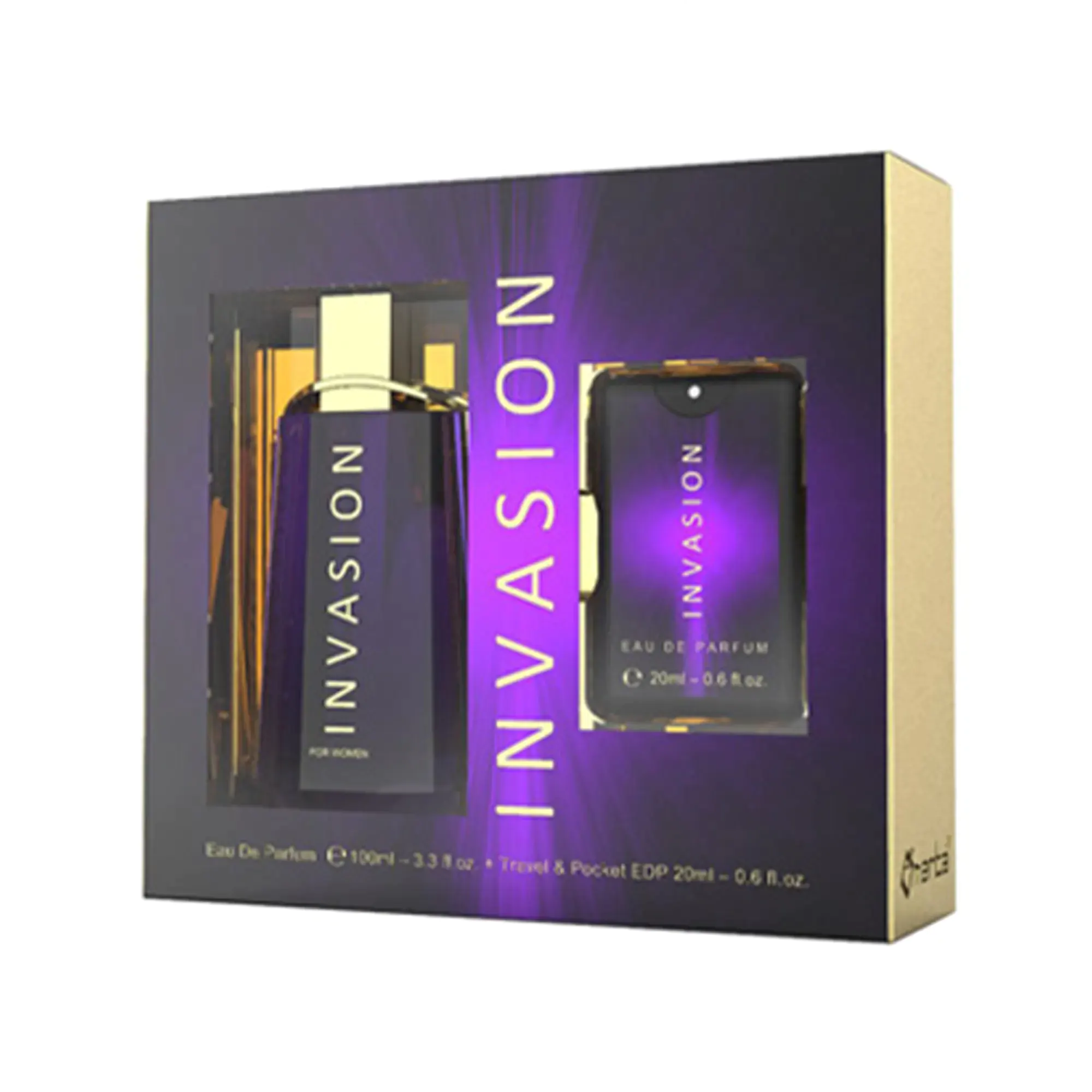 Γυναικείο Σετ Δώρου Invasion EDP 100ml και 20ml