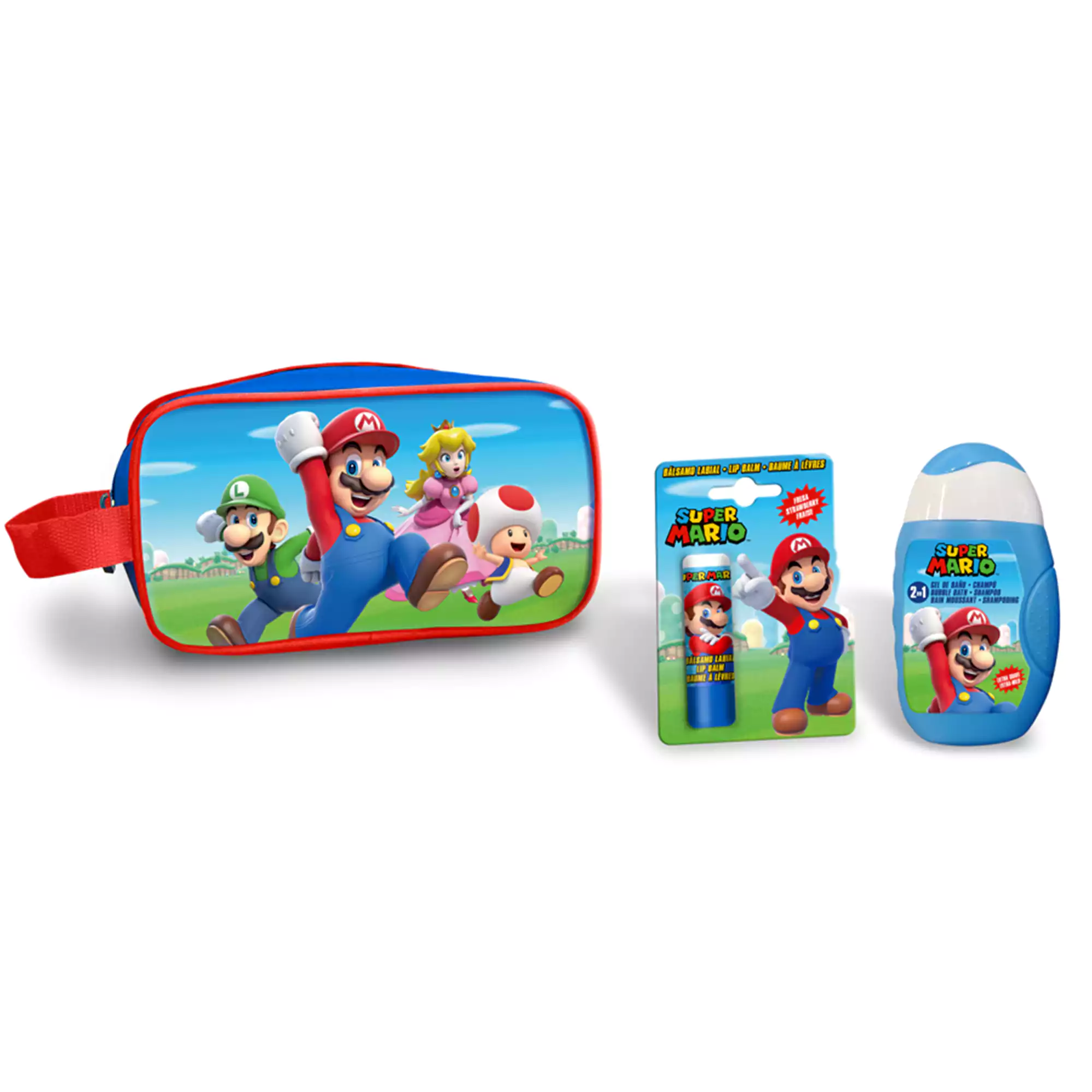Super Mario Παιδικό Σετ Δώρου Dental Toilet Bag