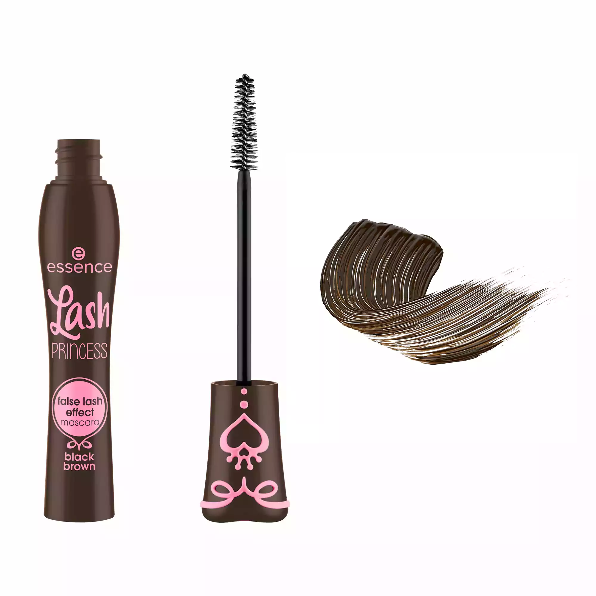 Essence Mascara Lash Princess False Lash Effect Black Brown 12ml - Image 2