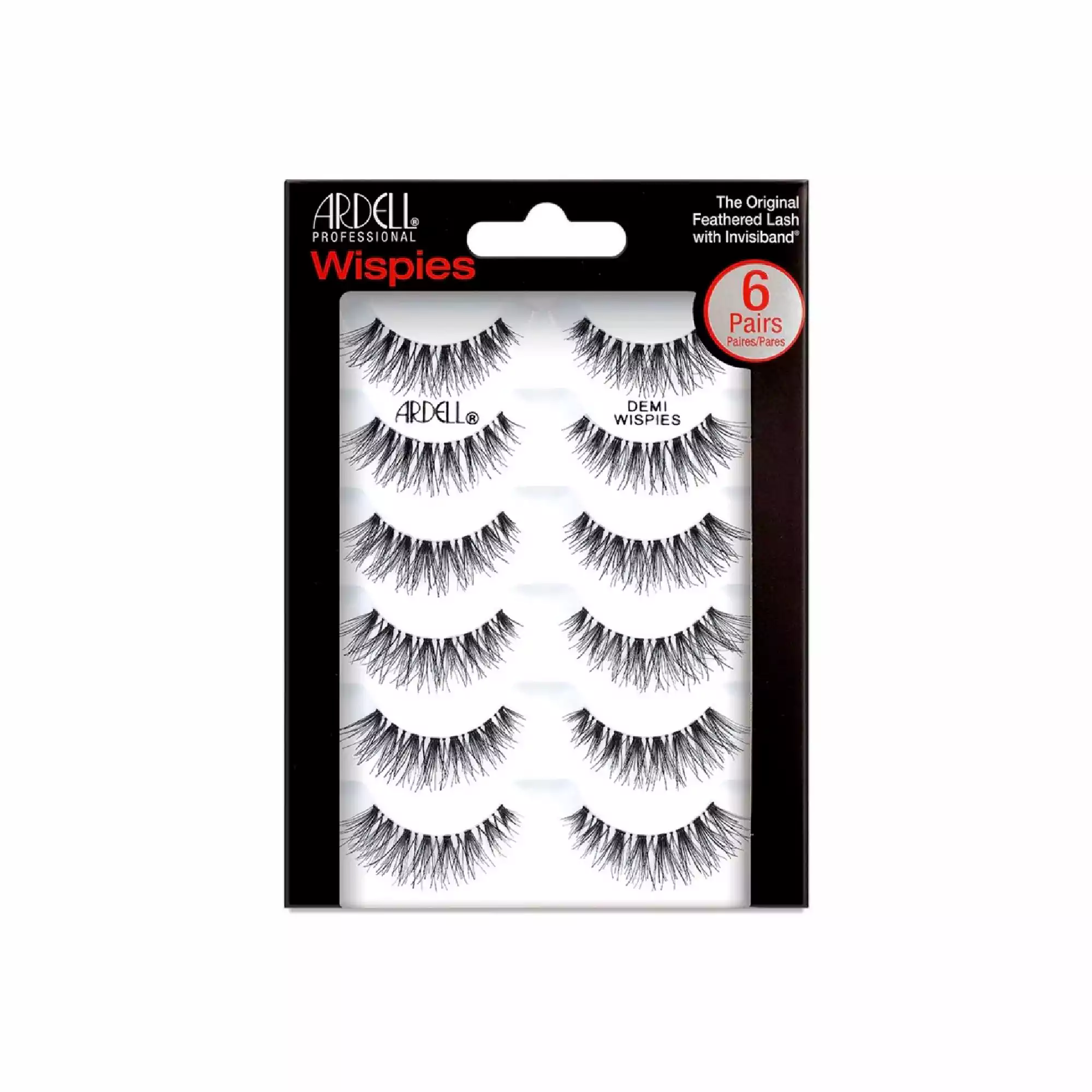 Ardell Βλεφαρίδες Mink Demi Wispies Black Multipack 6τμχ