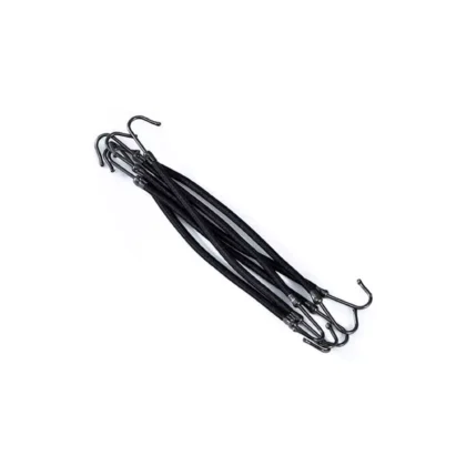 Lotus Λαστιχάκια Με Γατζάκι 10τμχ BLACK HBB