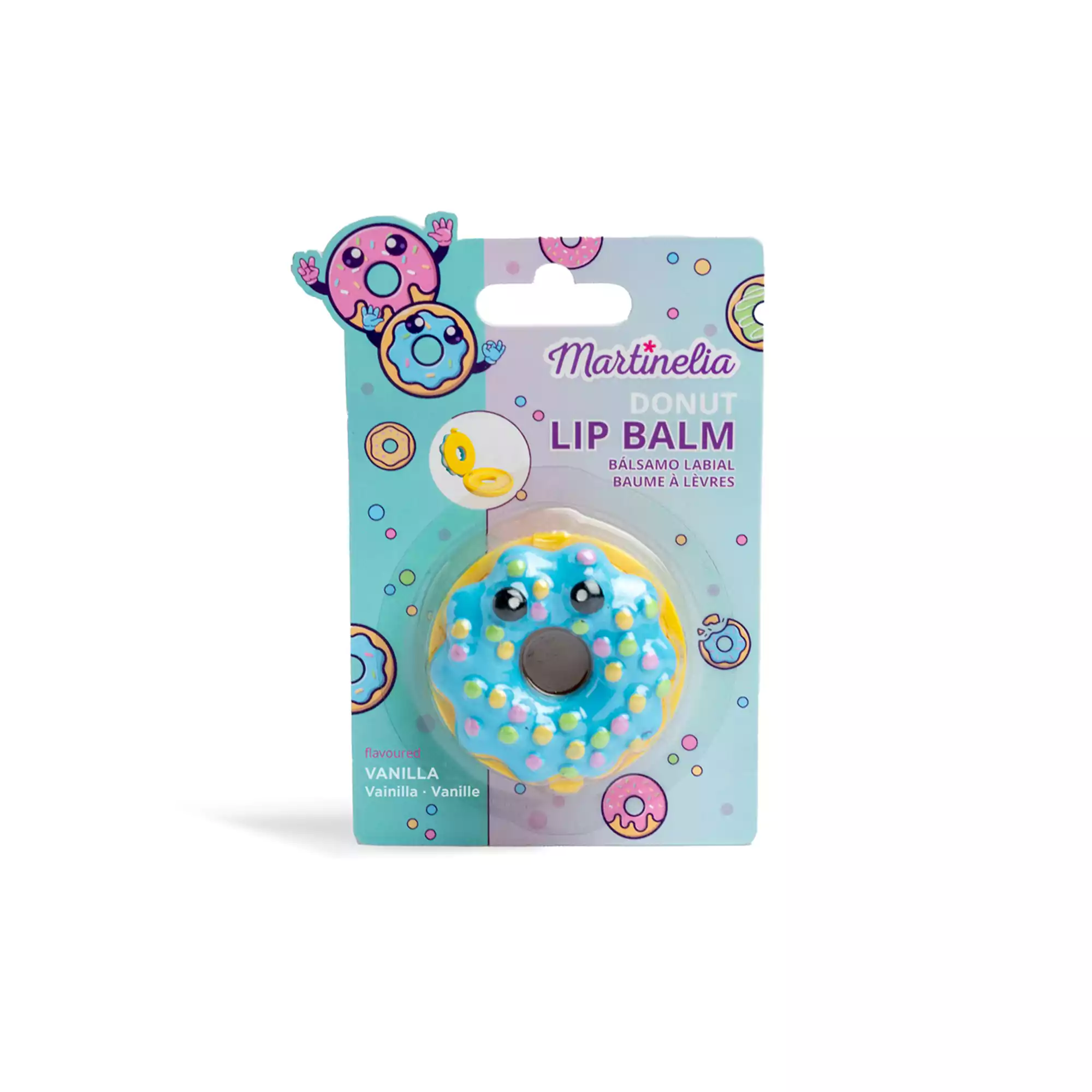 Martinelia World Donut Lip Balm With Keychain - Image 2