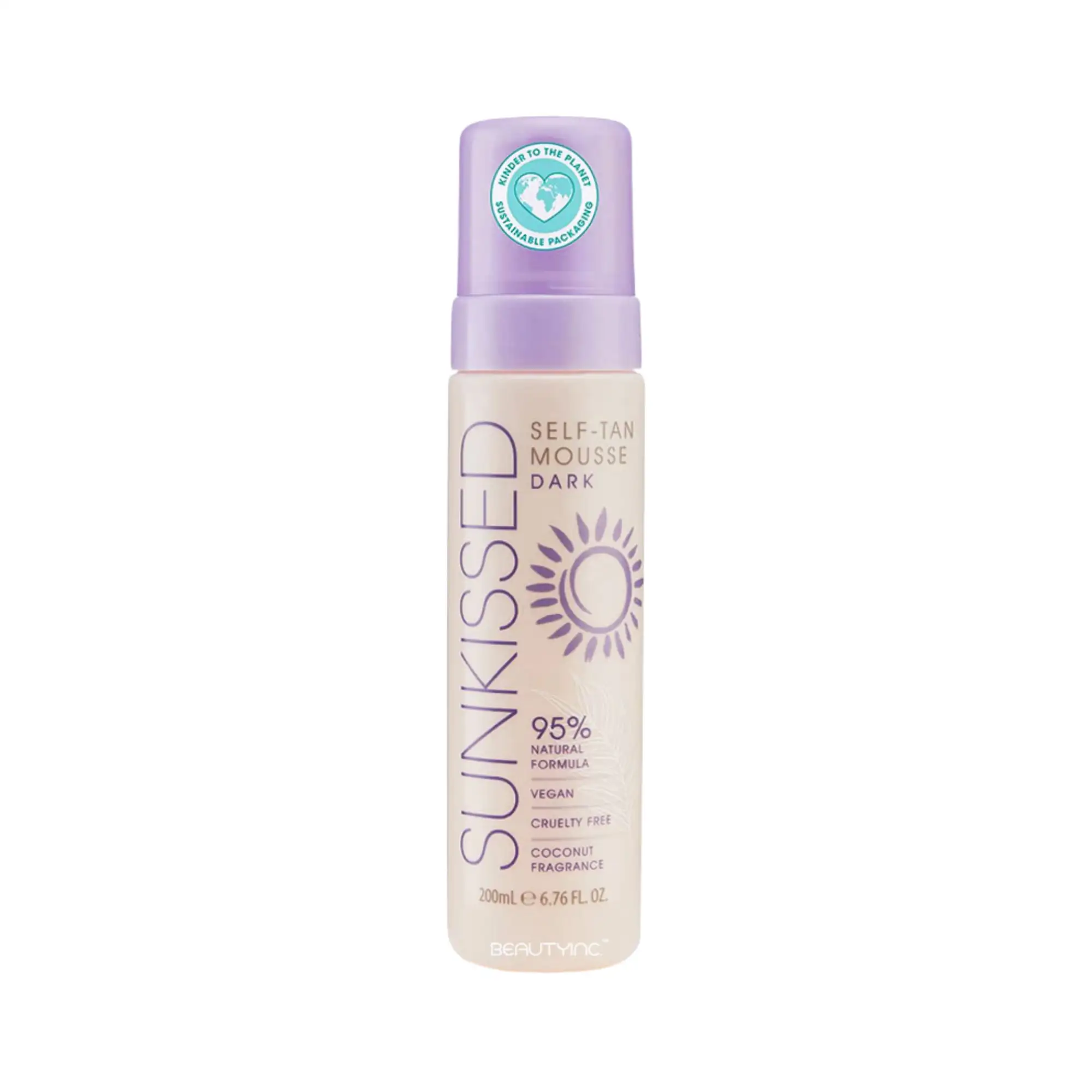 Sunkissed Self Tan Mousse Dark 200ml