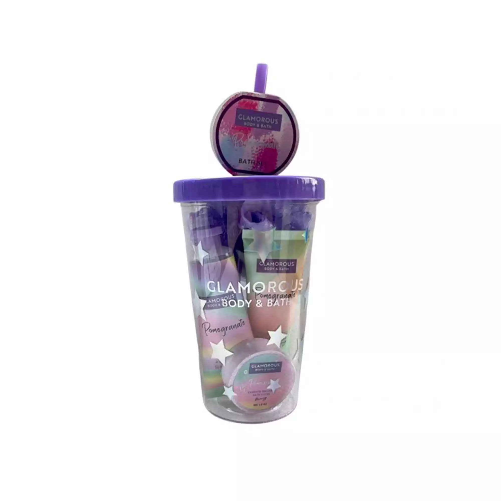 Glamorous Σετ Δώρου Plastic Tank Pomegrate