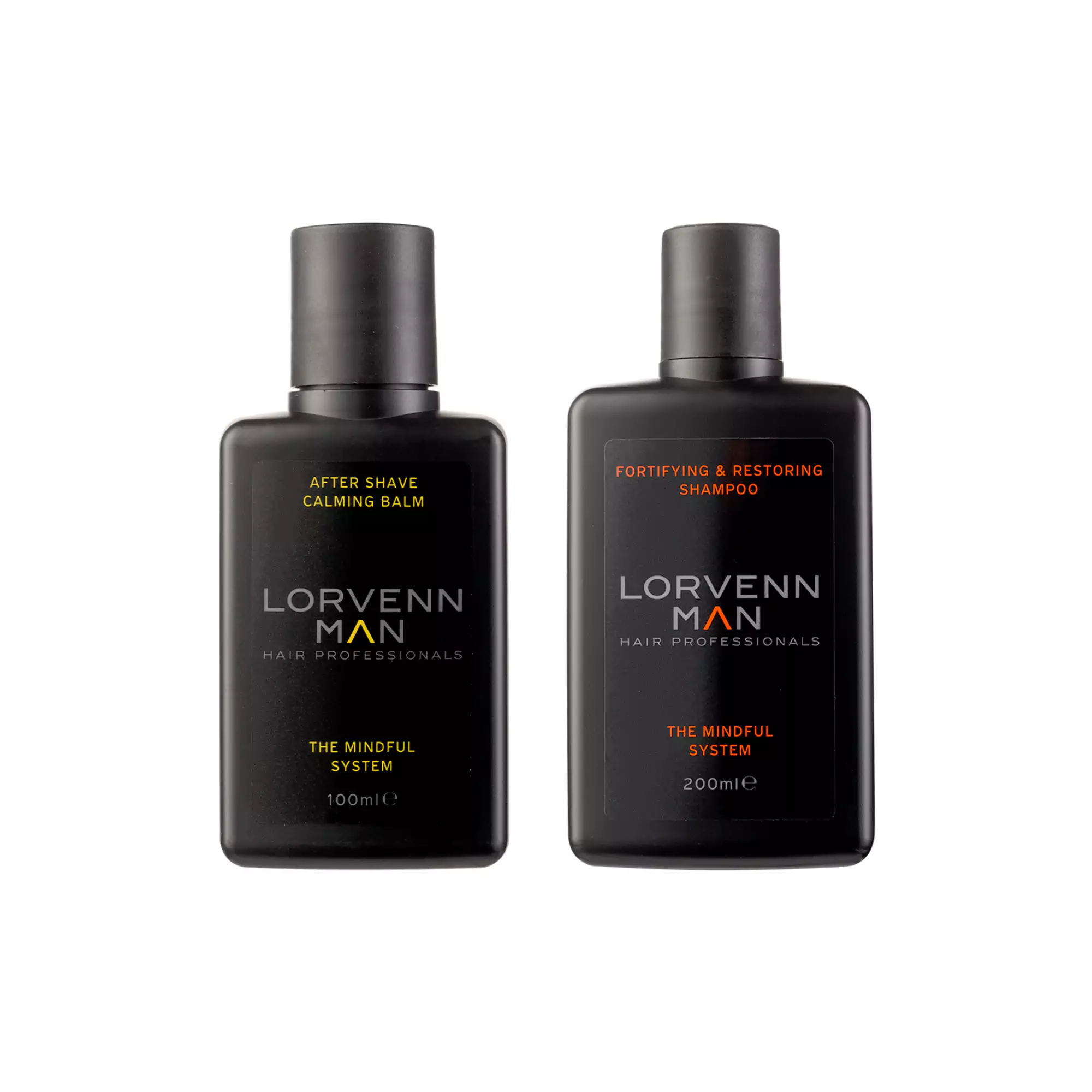 Lorvenn Man Set After Shave Calming Balm & Fortifying Restoring Shampoo - Image 2