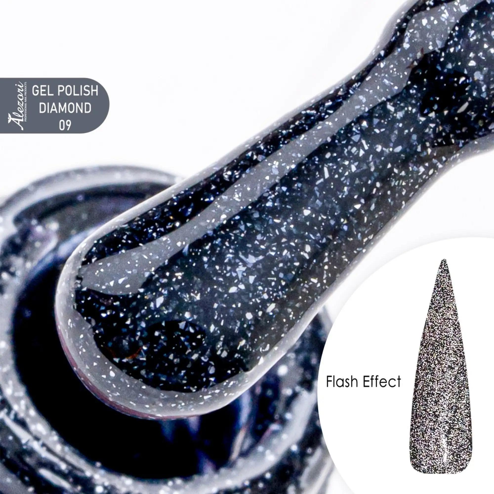 Alezori Ημιμόνιμο Βερνίκι Gel Polish Diamond 15ml