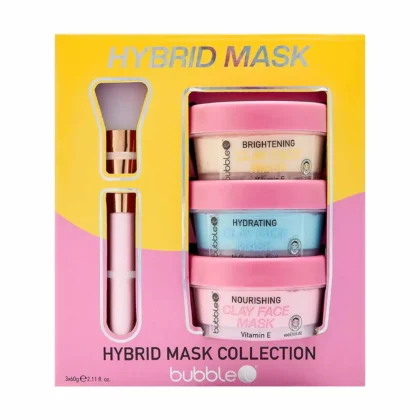 Bubble-T Skincare Clay Face Masks Gift Set
