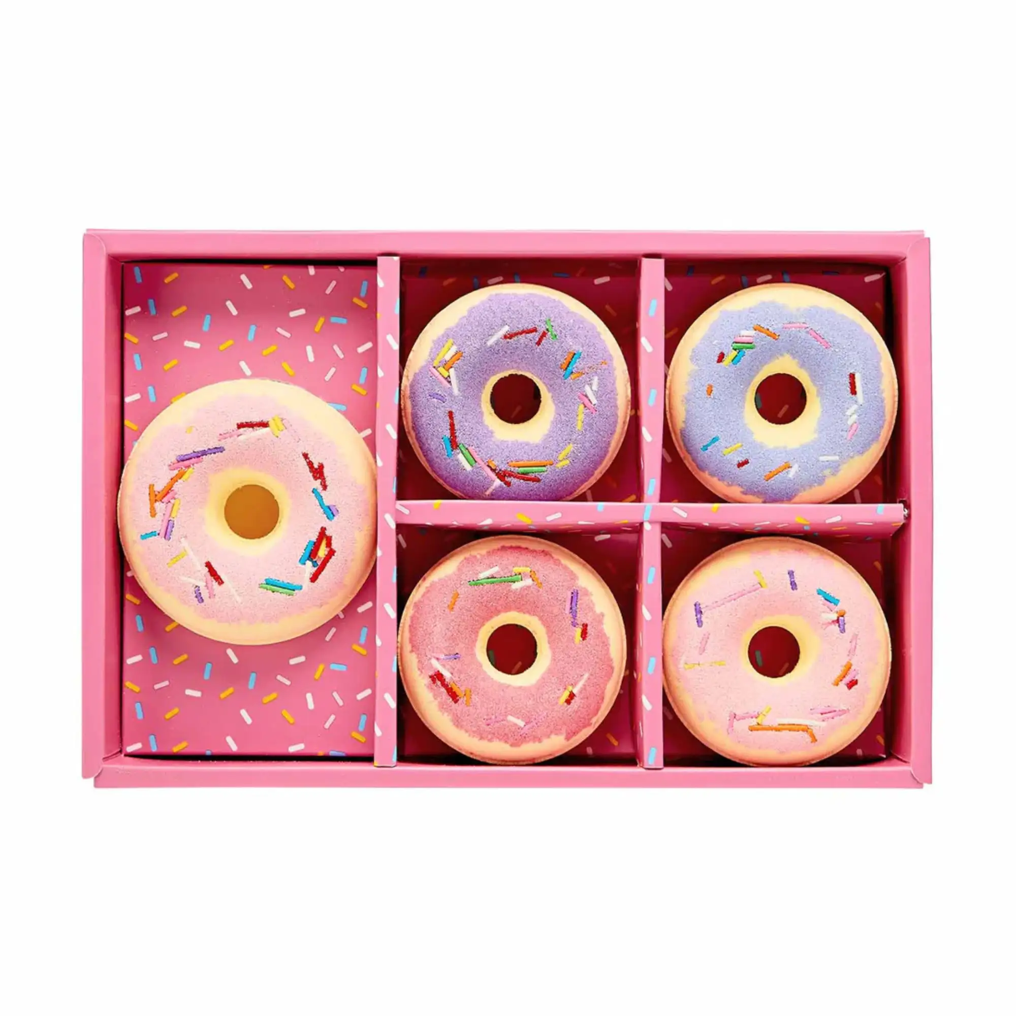 Bubble-T Sweetea Donut Set Bath Fizzer Gift Set