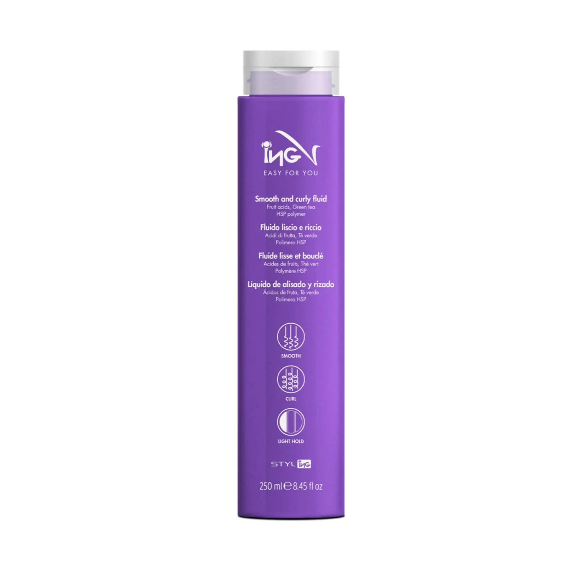 ING Styl-ing Smooth & Curly Fluid 250ml