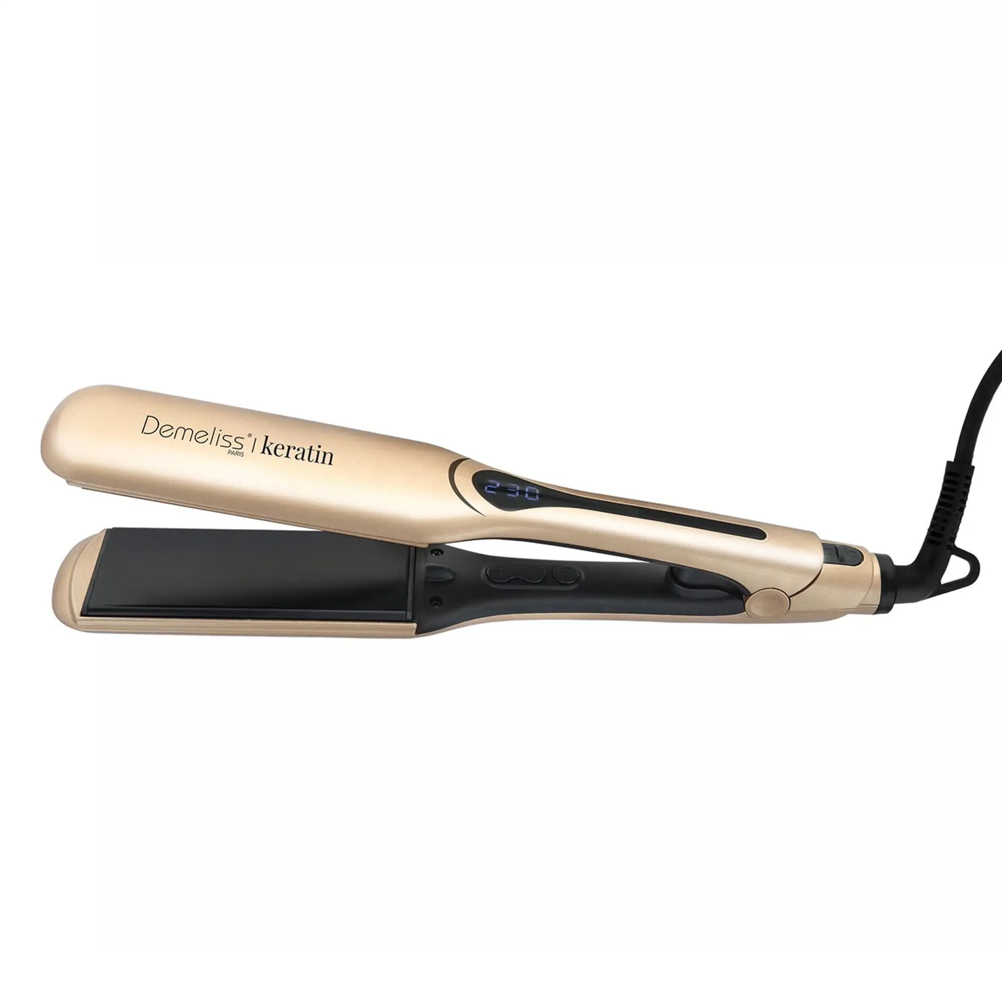Demeliss Ψηφιακή Πρέσα Μαλλιών KERA GOLD XL 45mm 230οc 20056