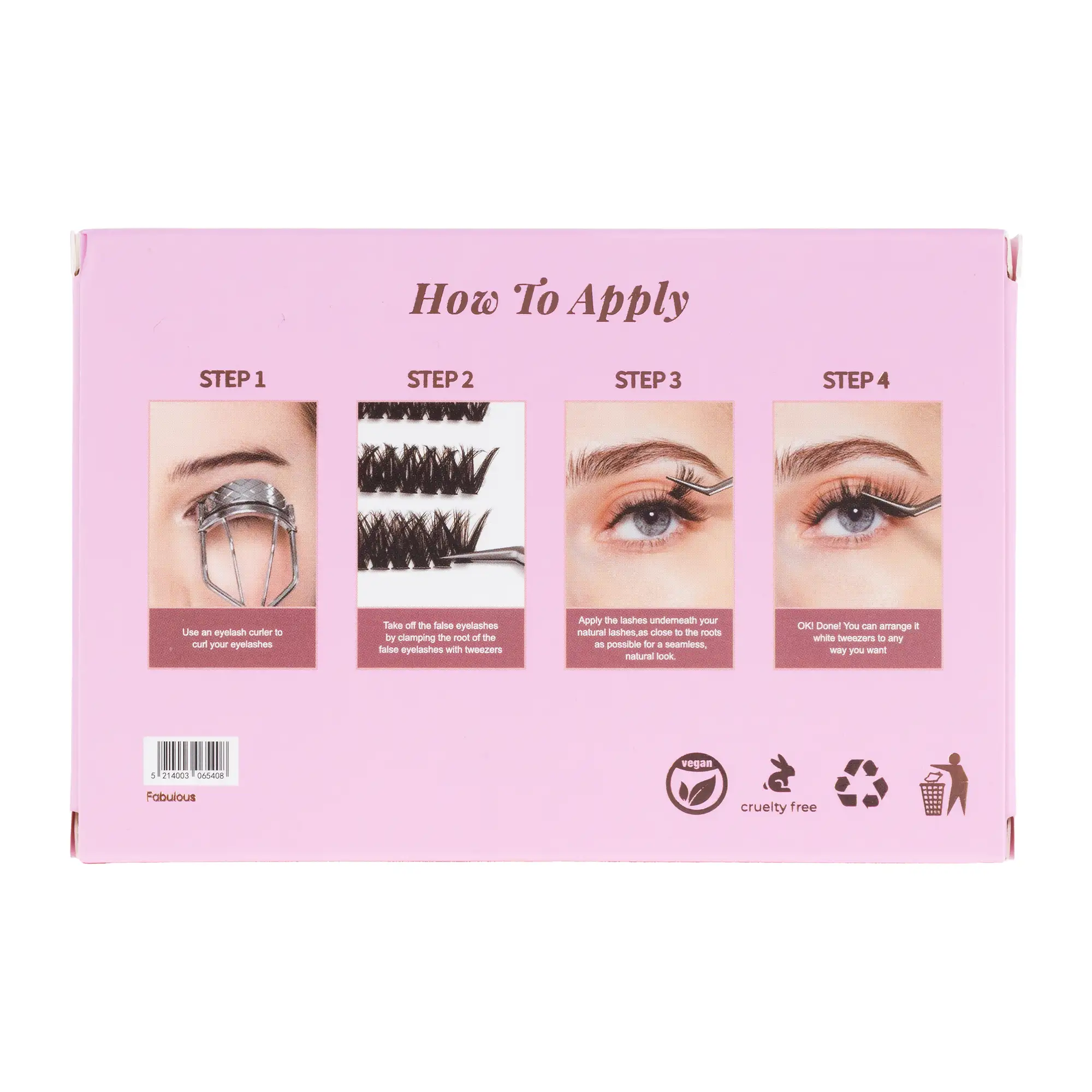 Emmanouela Press-on Lashes - Fabulous