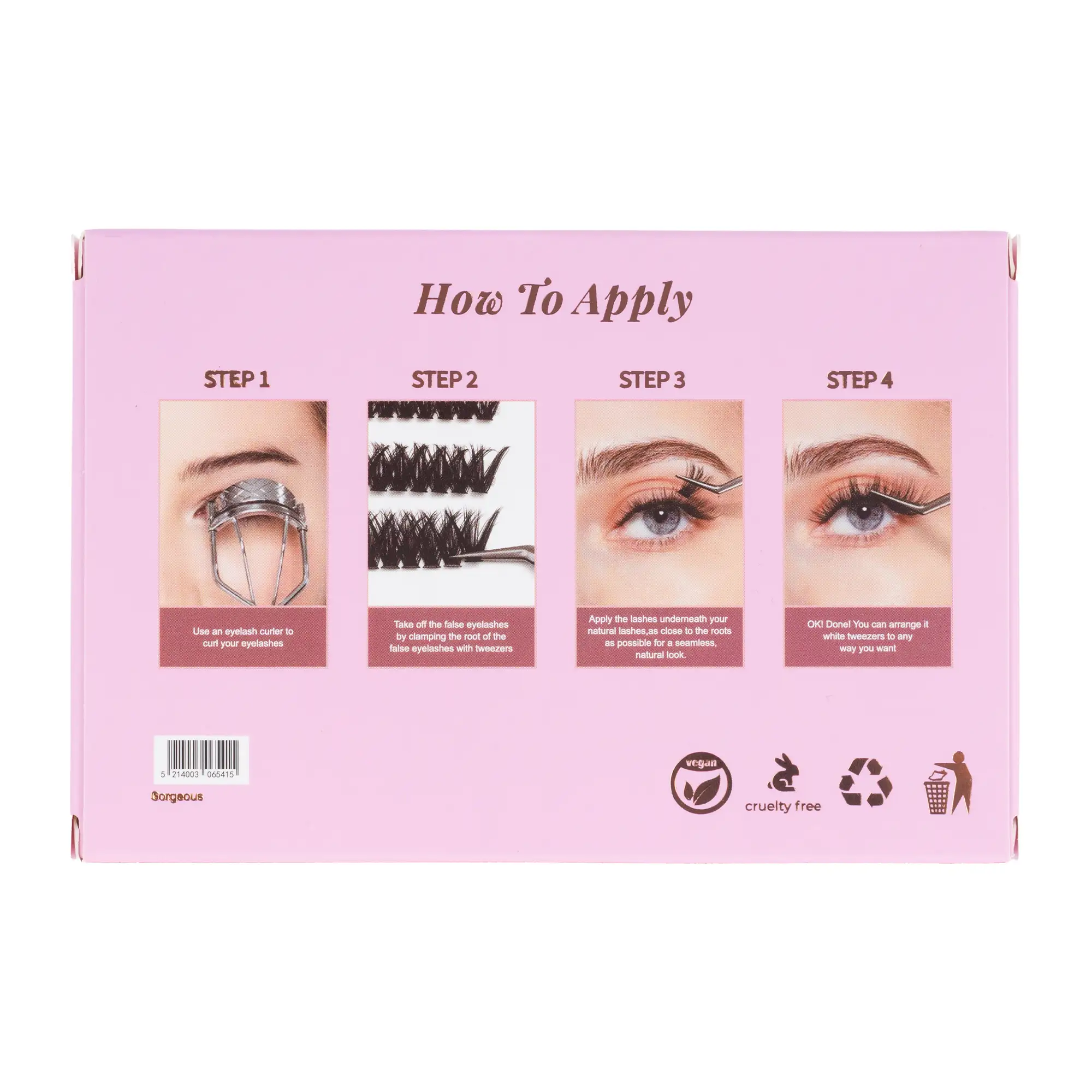 Emmanouela Press-on Lashes - Gorgeous - Image 4