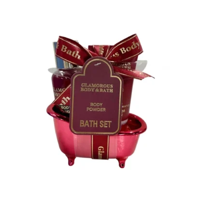 Glamorous Red Bath Tube