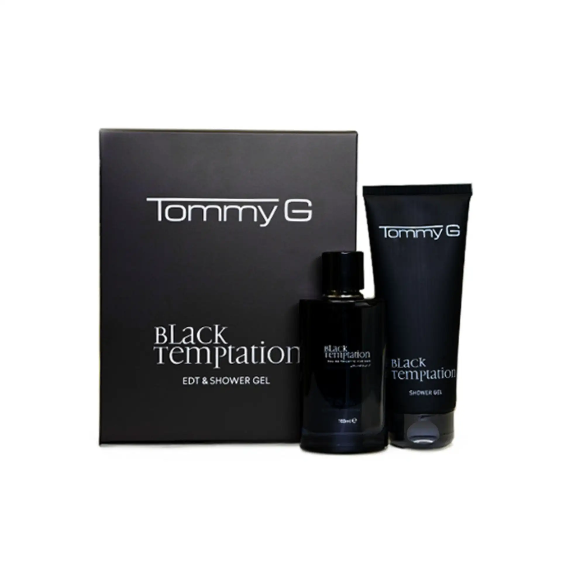 Tommy G Black Temptation EDT 100ml & Shower Gel