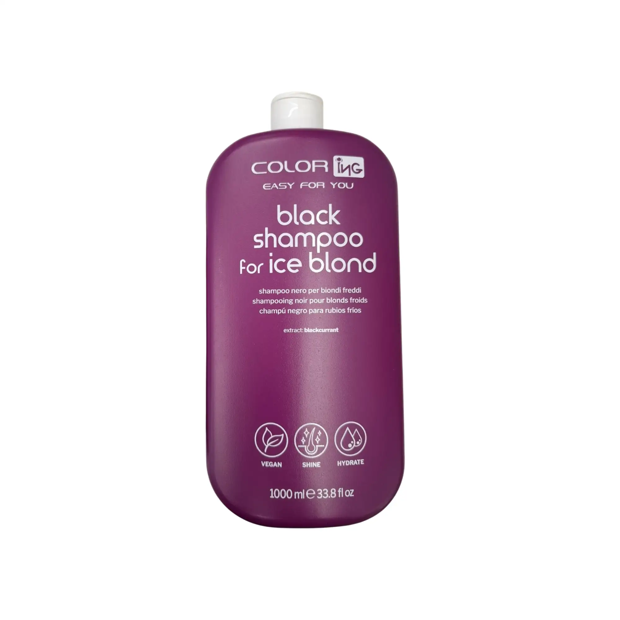 ING Black Shampoo for Ice Blond