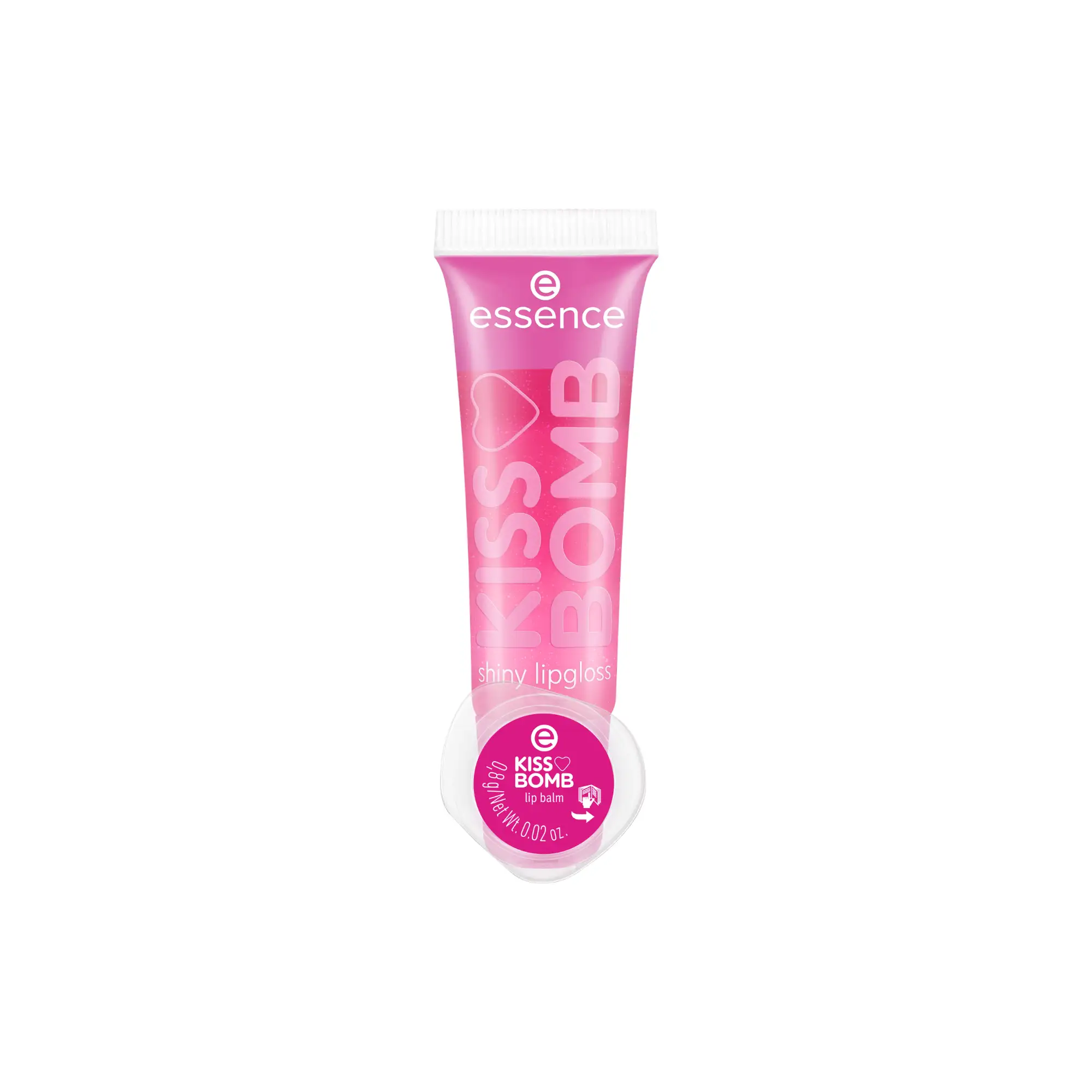 Essence Kiss Bomb Shiny Lipgloss & Lip Balm 01 10,8ml