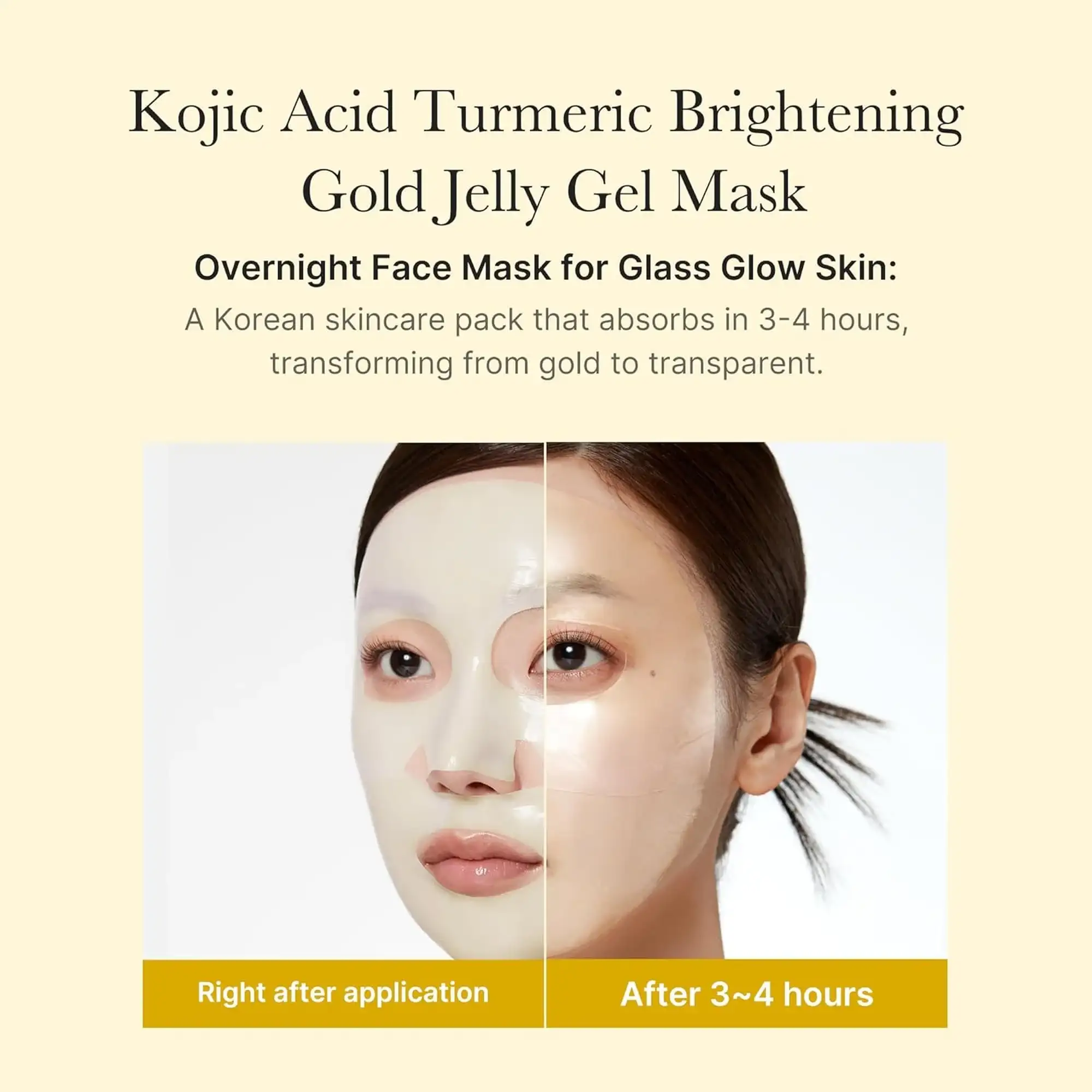 Medicube Kojic and Turmeric Brightening Gel Mask