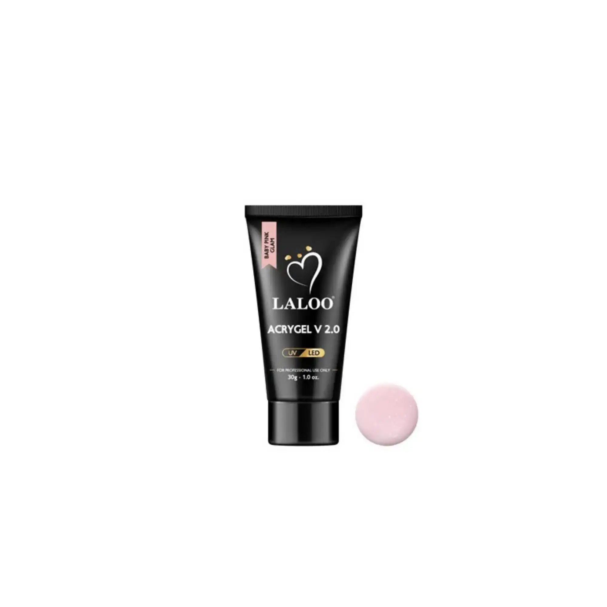Laloo Acrygel Baby Pink Glam 30g