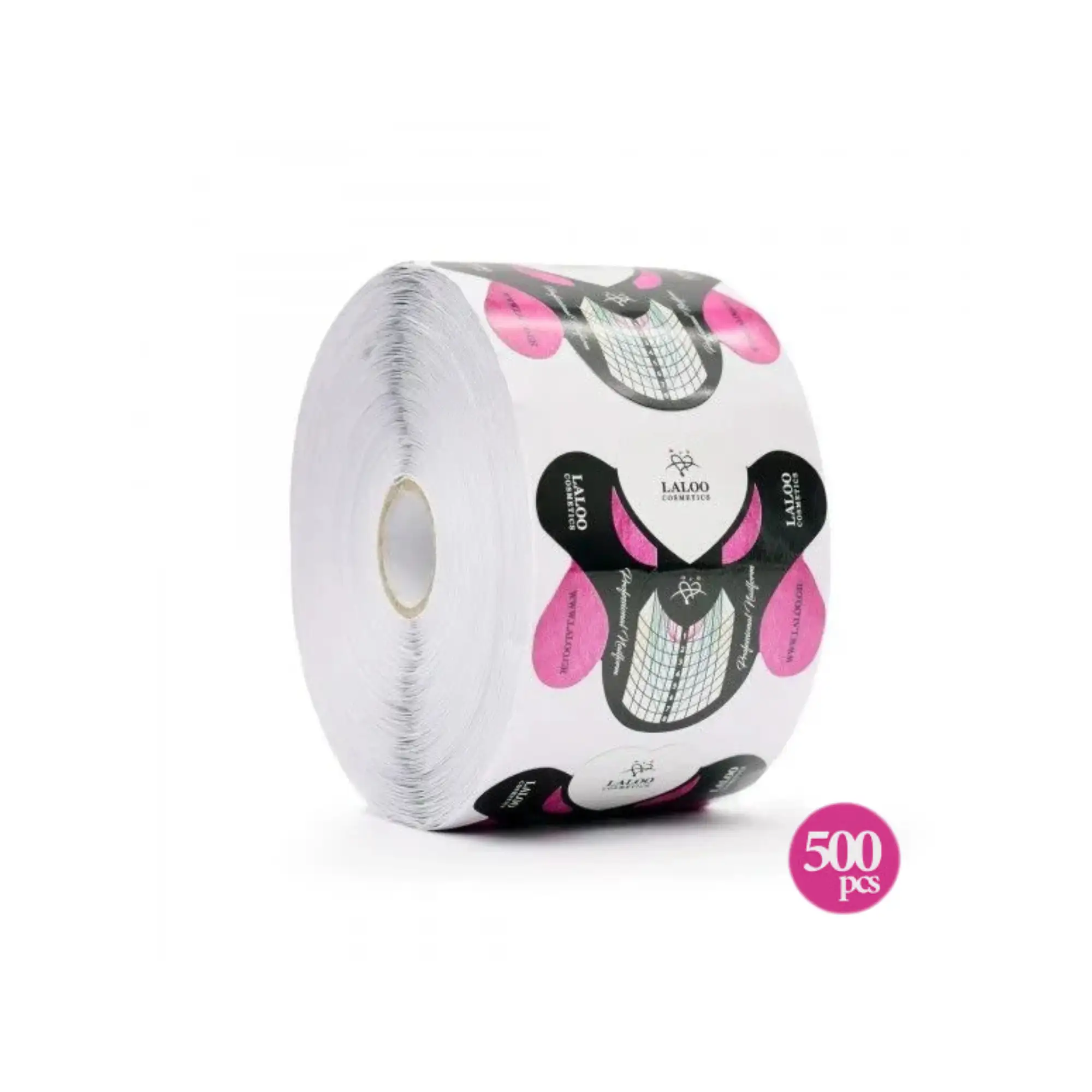 Laloo Professional Nail Forms Fuchsia 500pcs